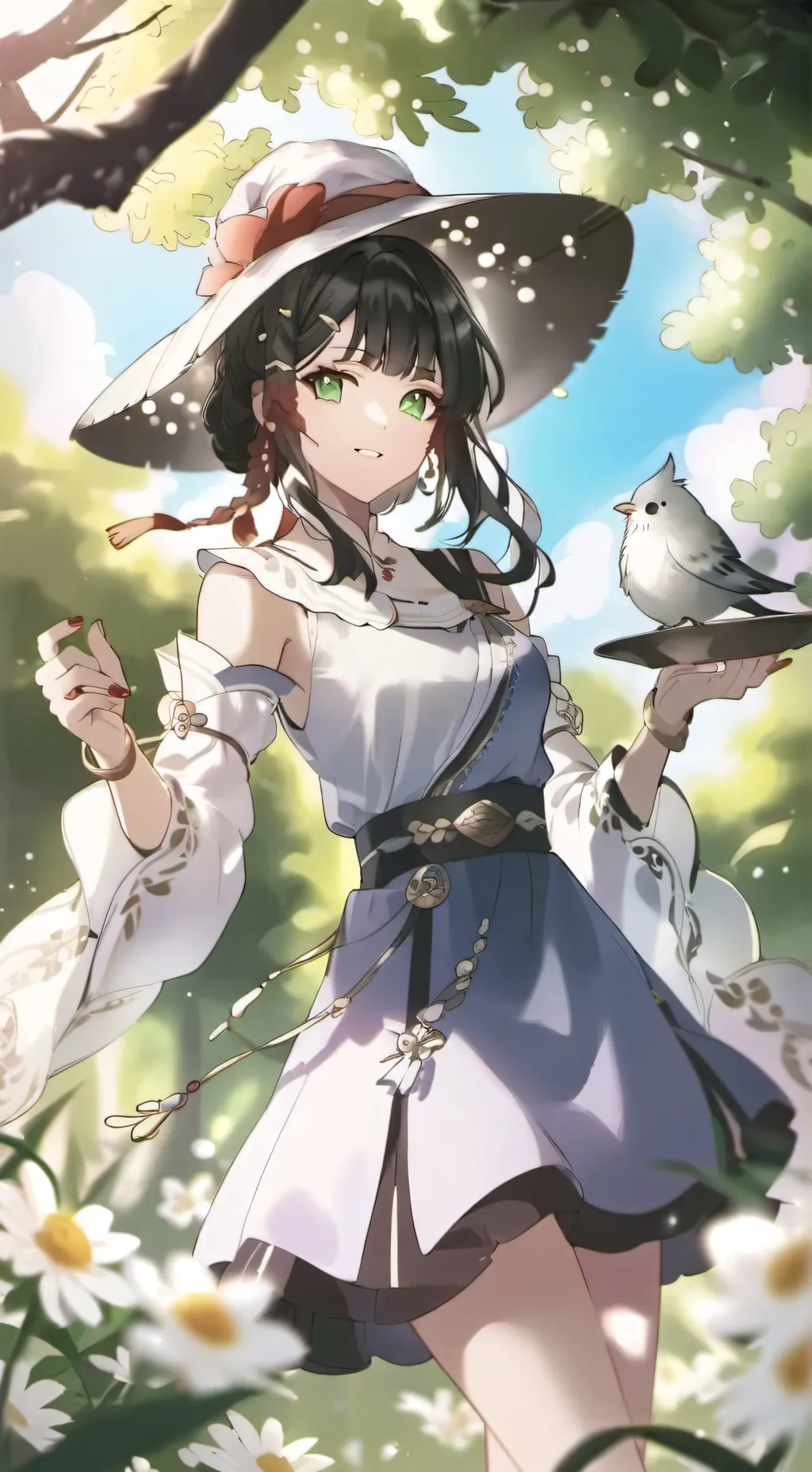 ai character: Rei background