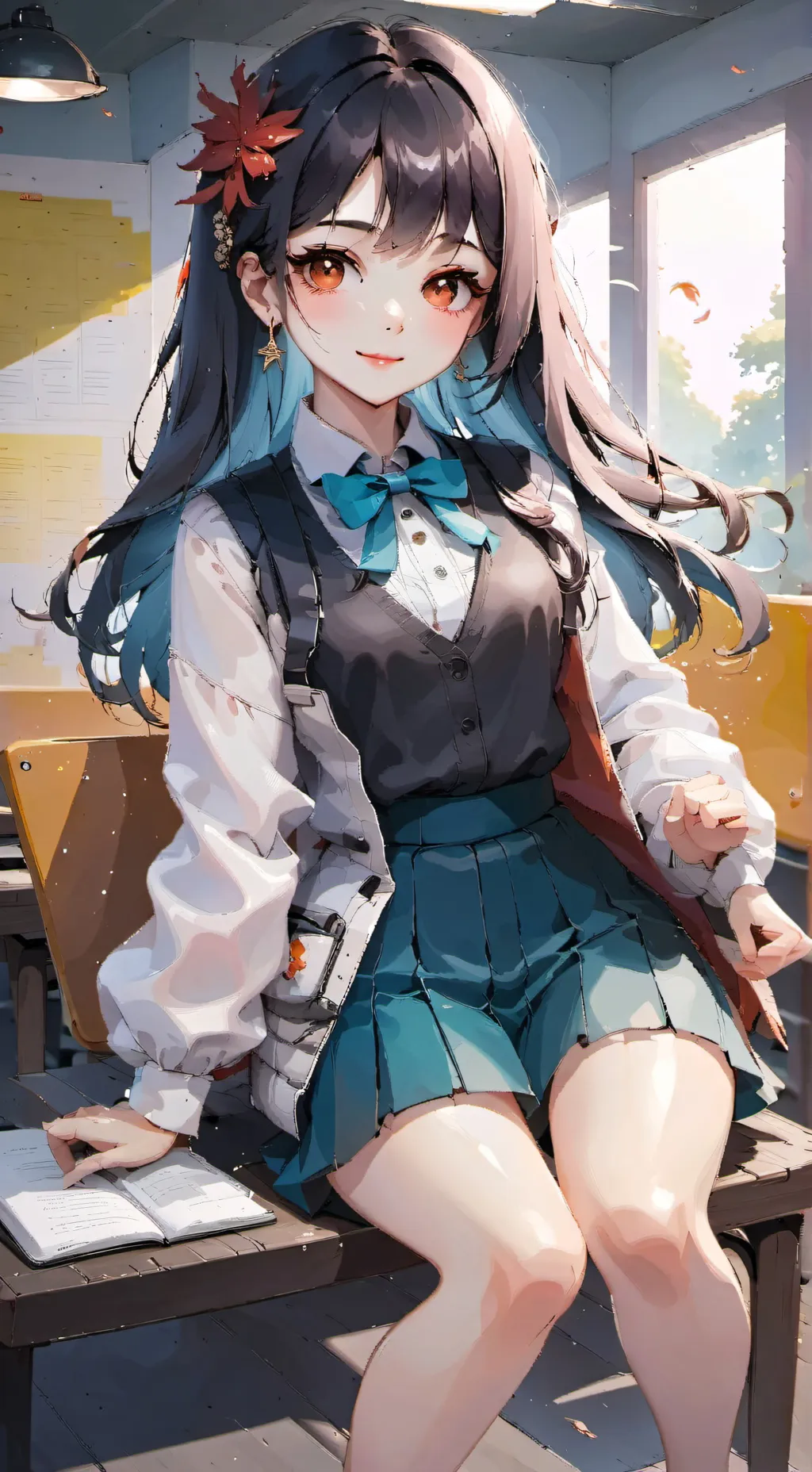 ai character: <~(~$ emma $~)~> background