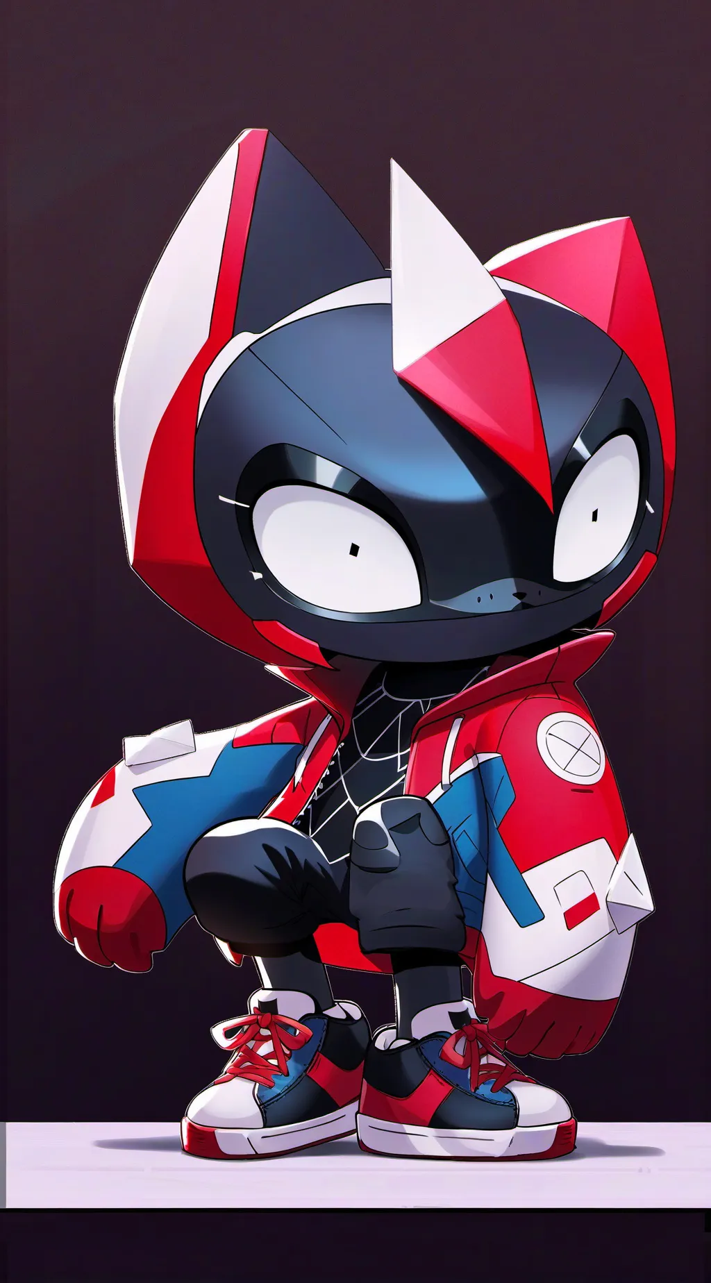 ai character: baby boy background