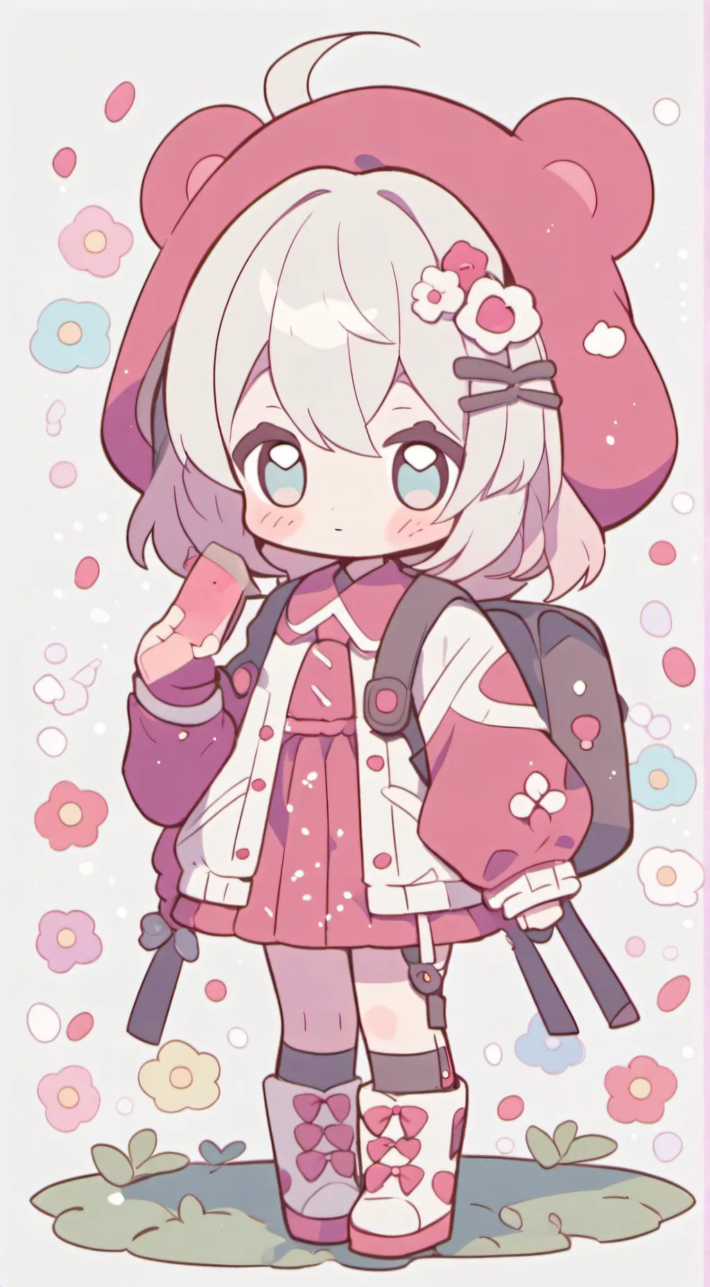 ai character: -булочка- background