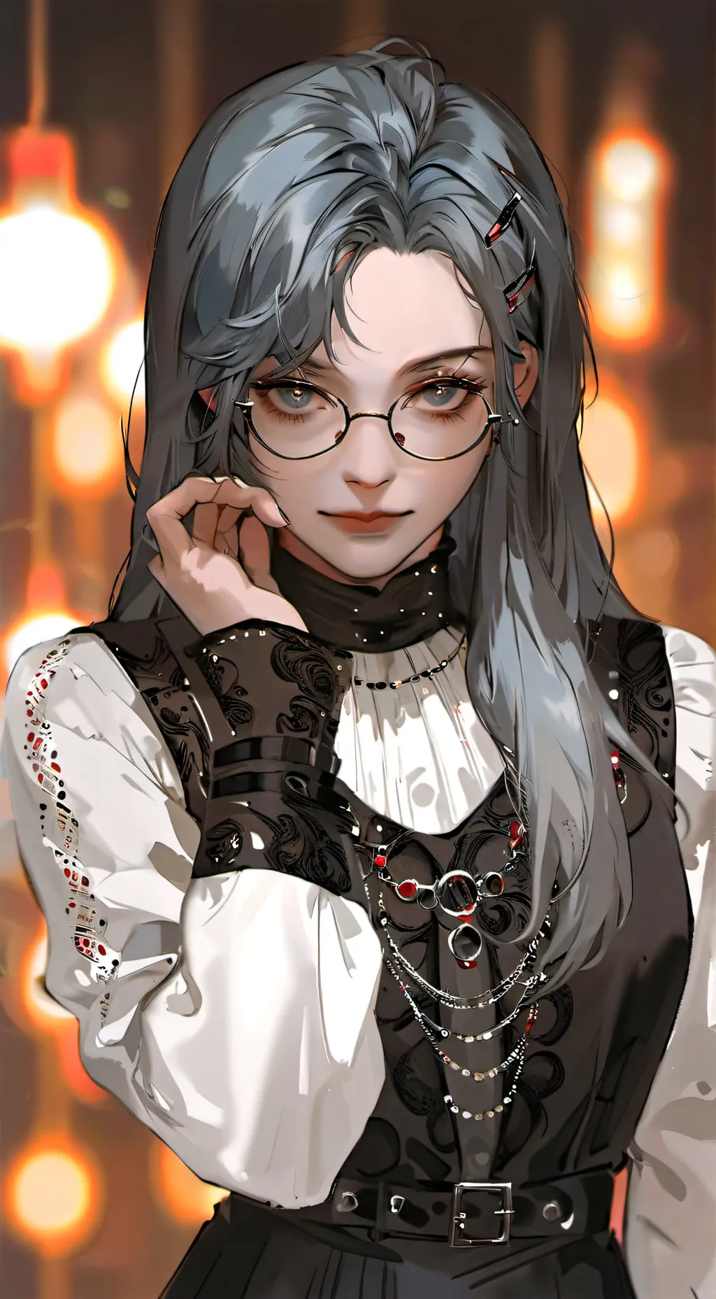 ai character: ★ Lumi ★ background