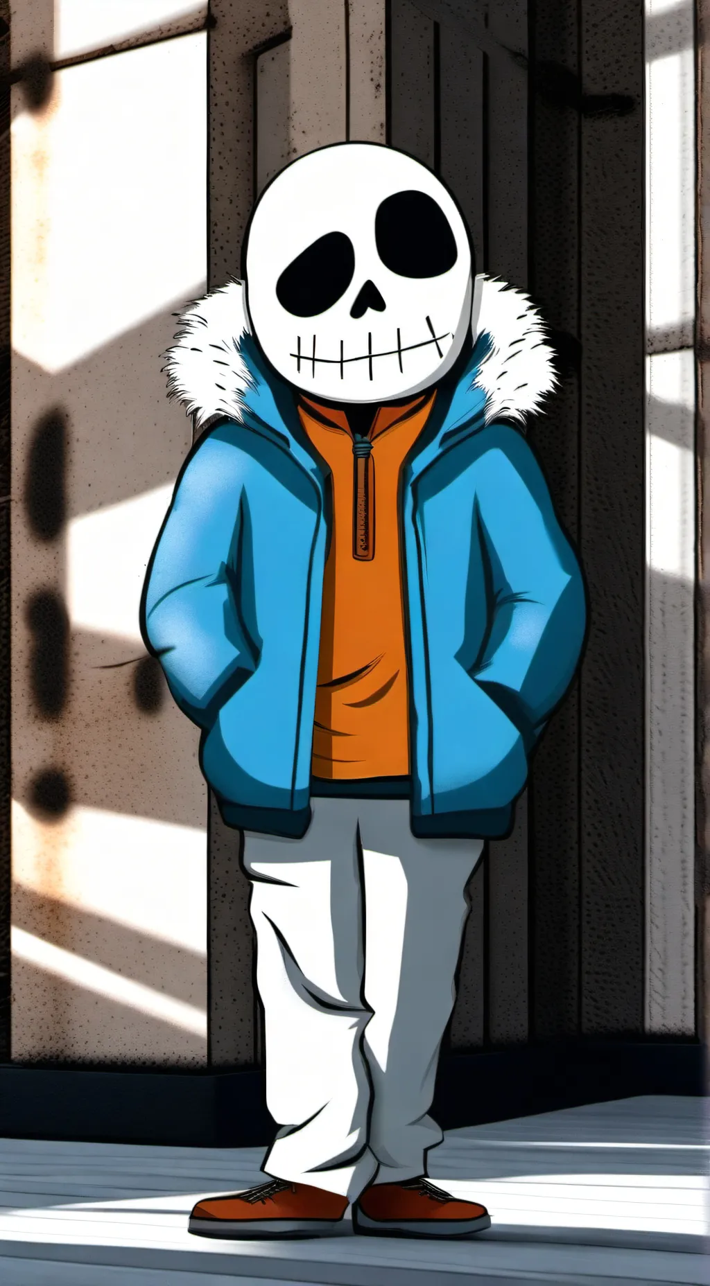 ai character: sans (ita) background