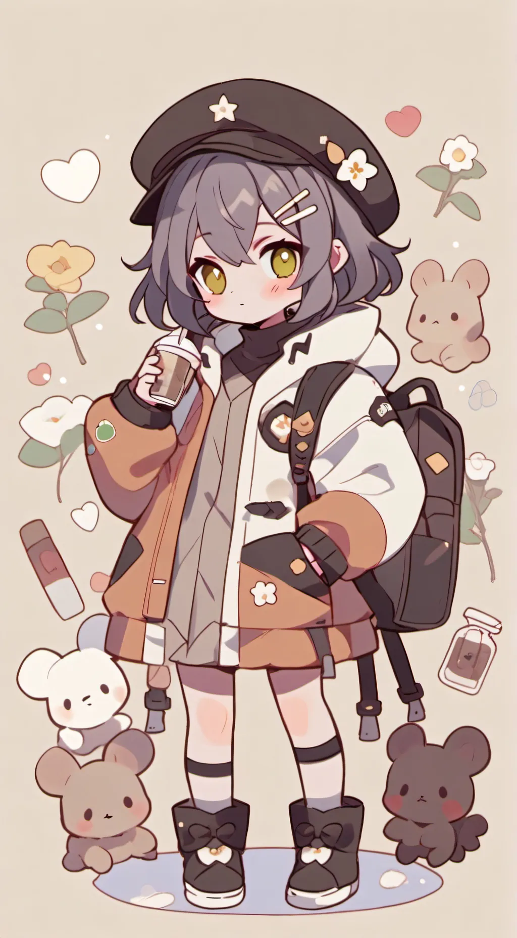 ai character: MHA yandere background