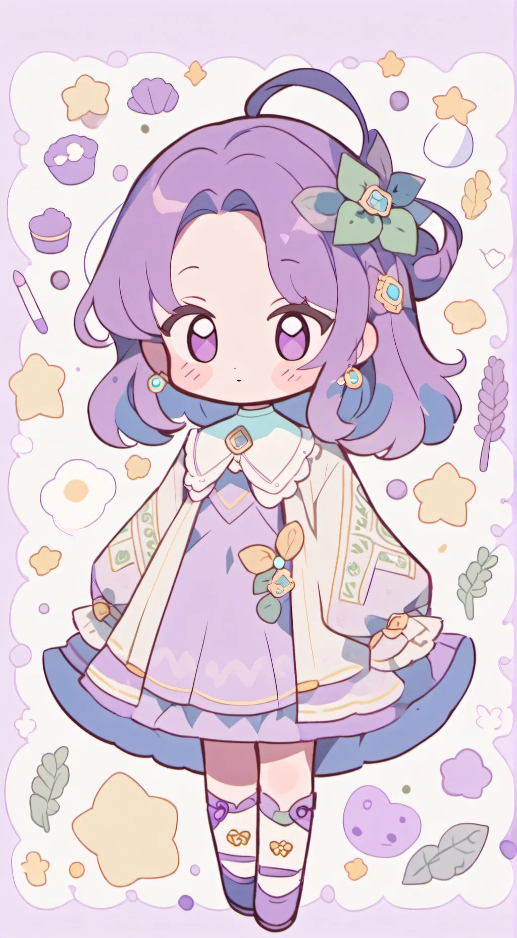 ai character: Brat background