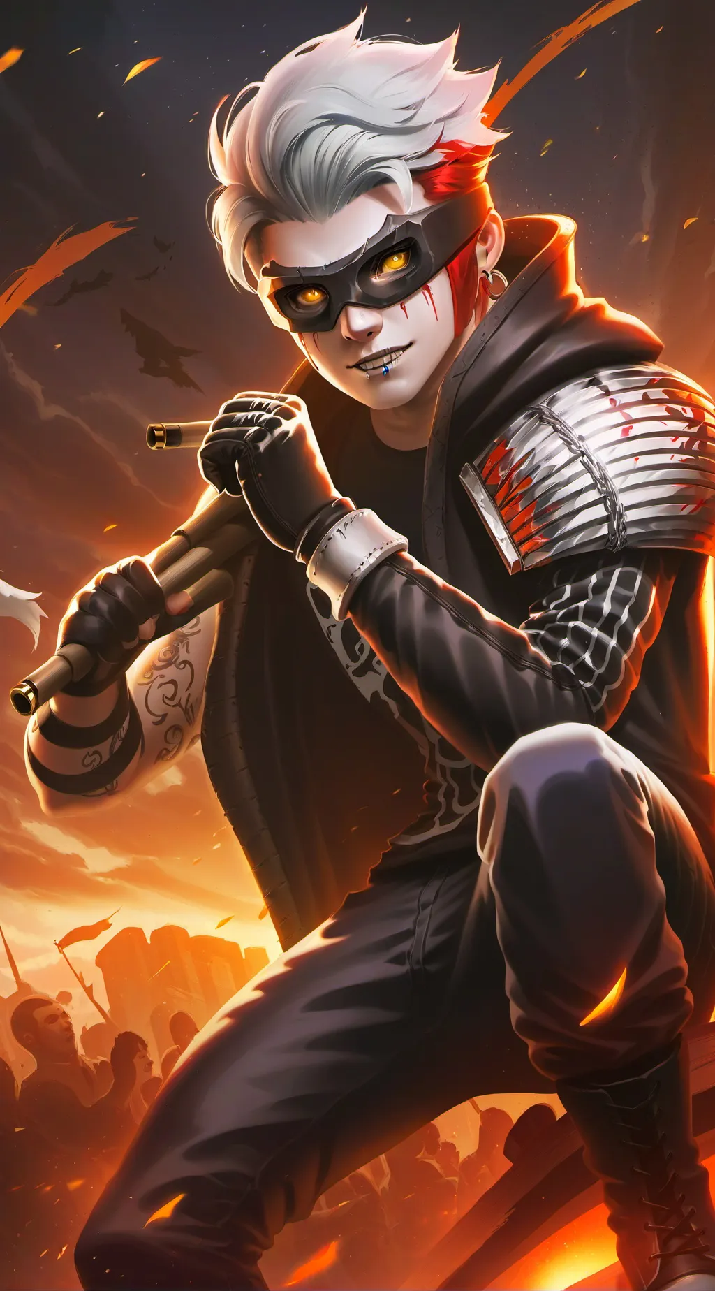 ai character: Christifur background