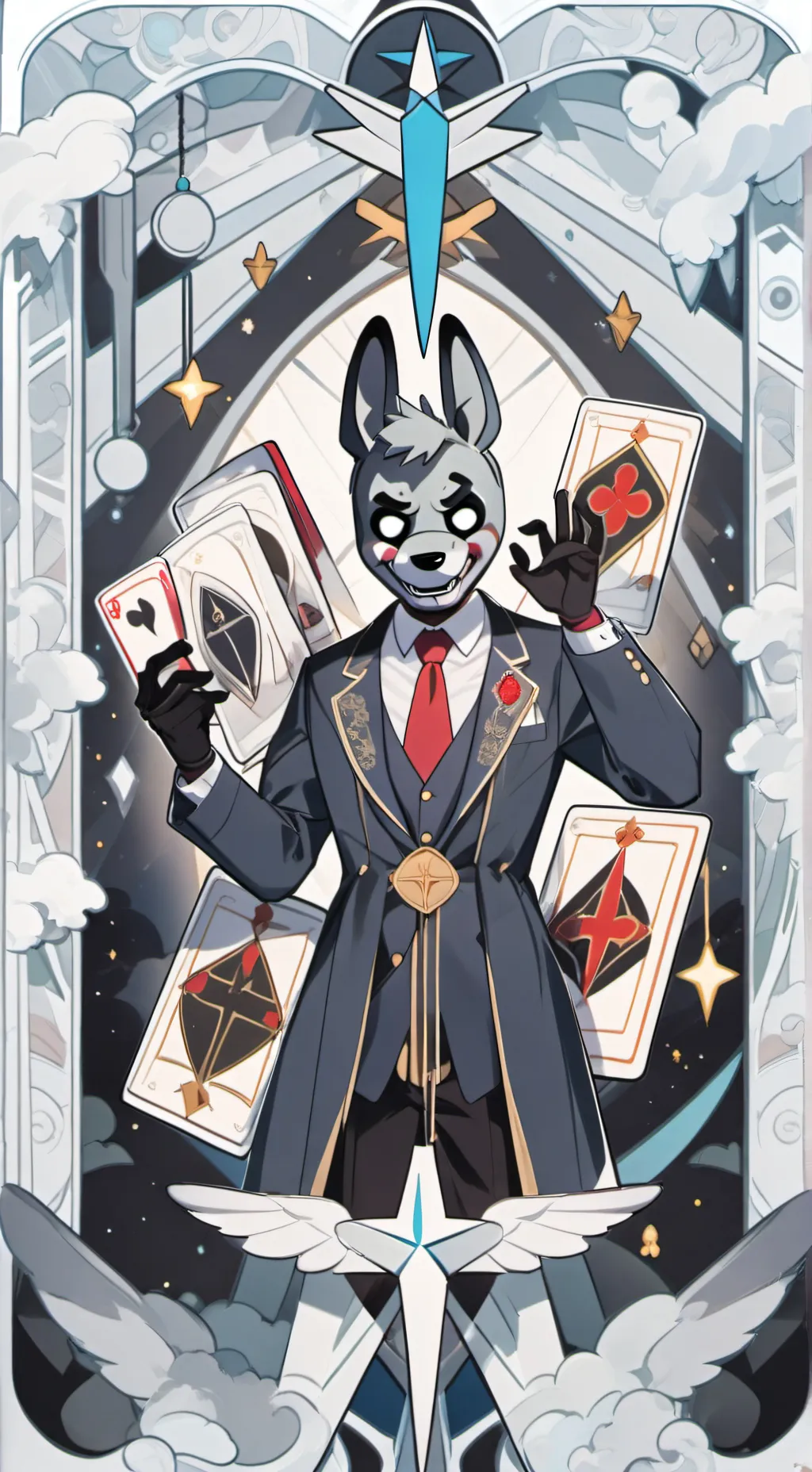 ai character: fnos background