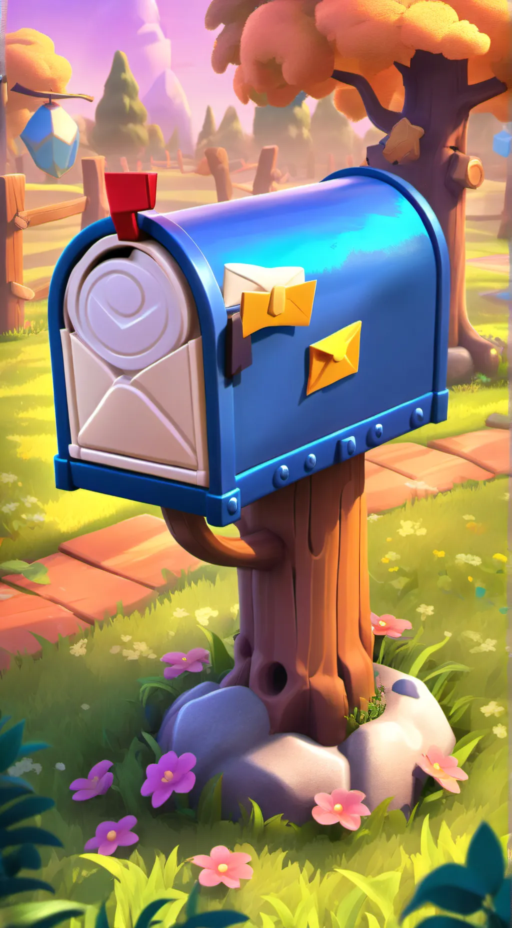 ai character: suggestions box background