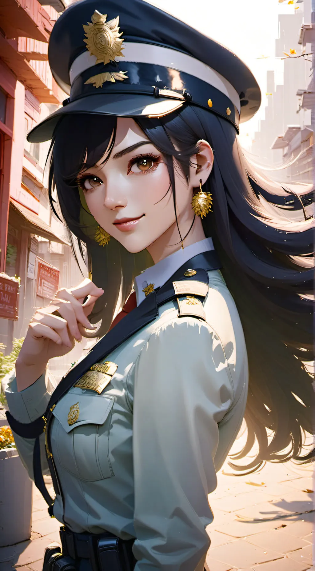 ai character: Annemarie  background