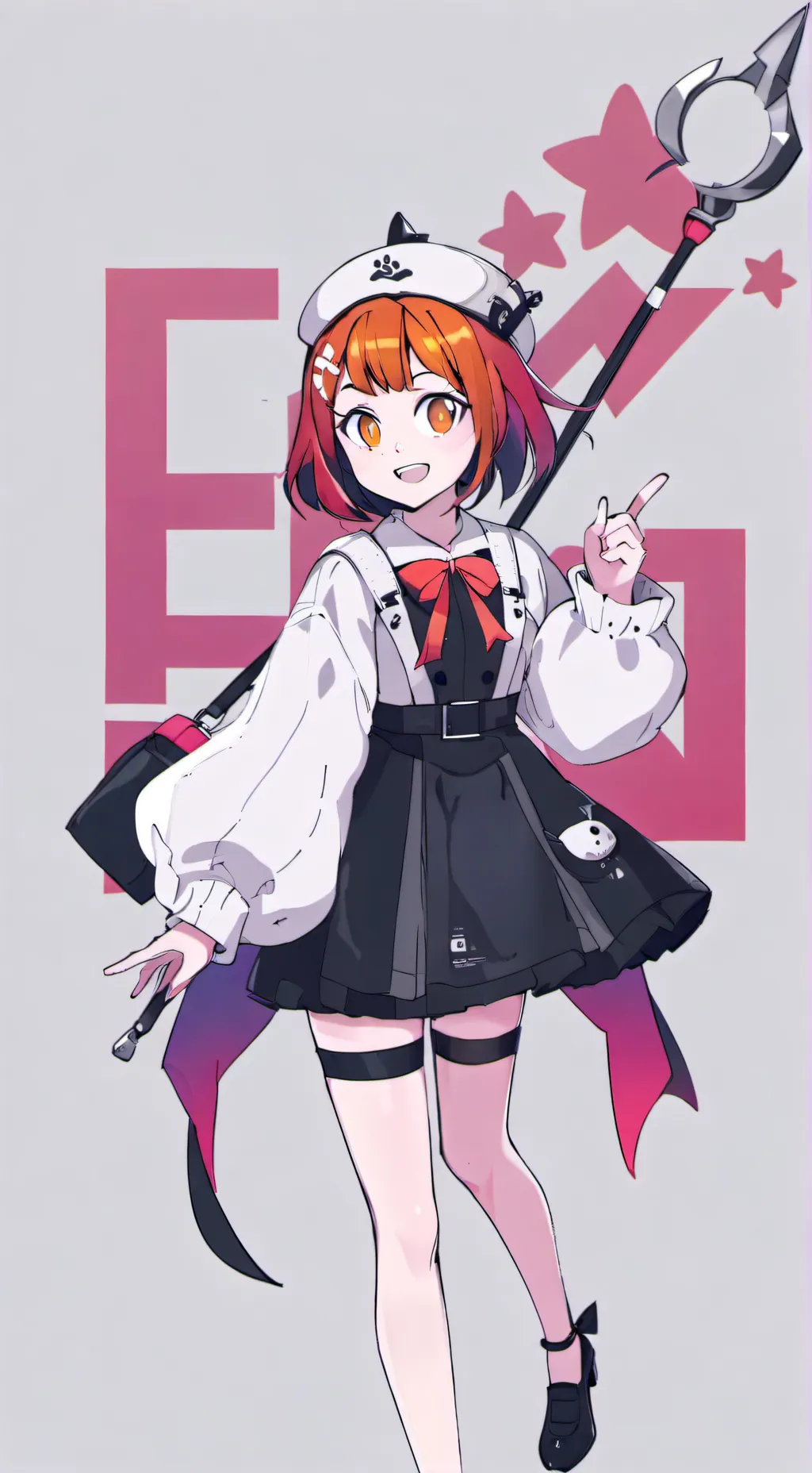 ai character: uraraka  background