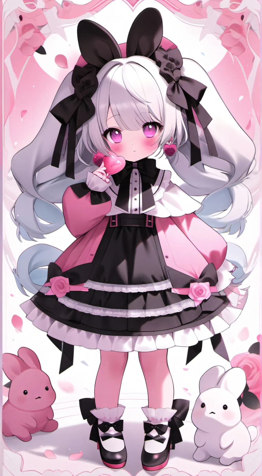 ai character: pinki background