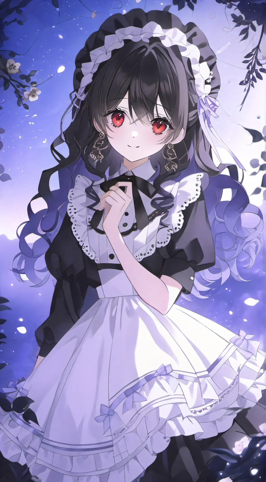 ai character: Luna  background