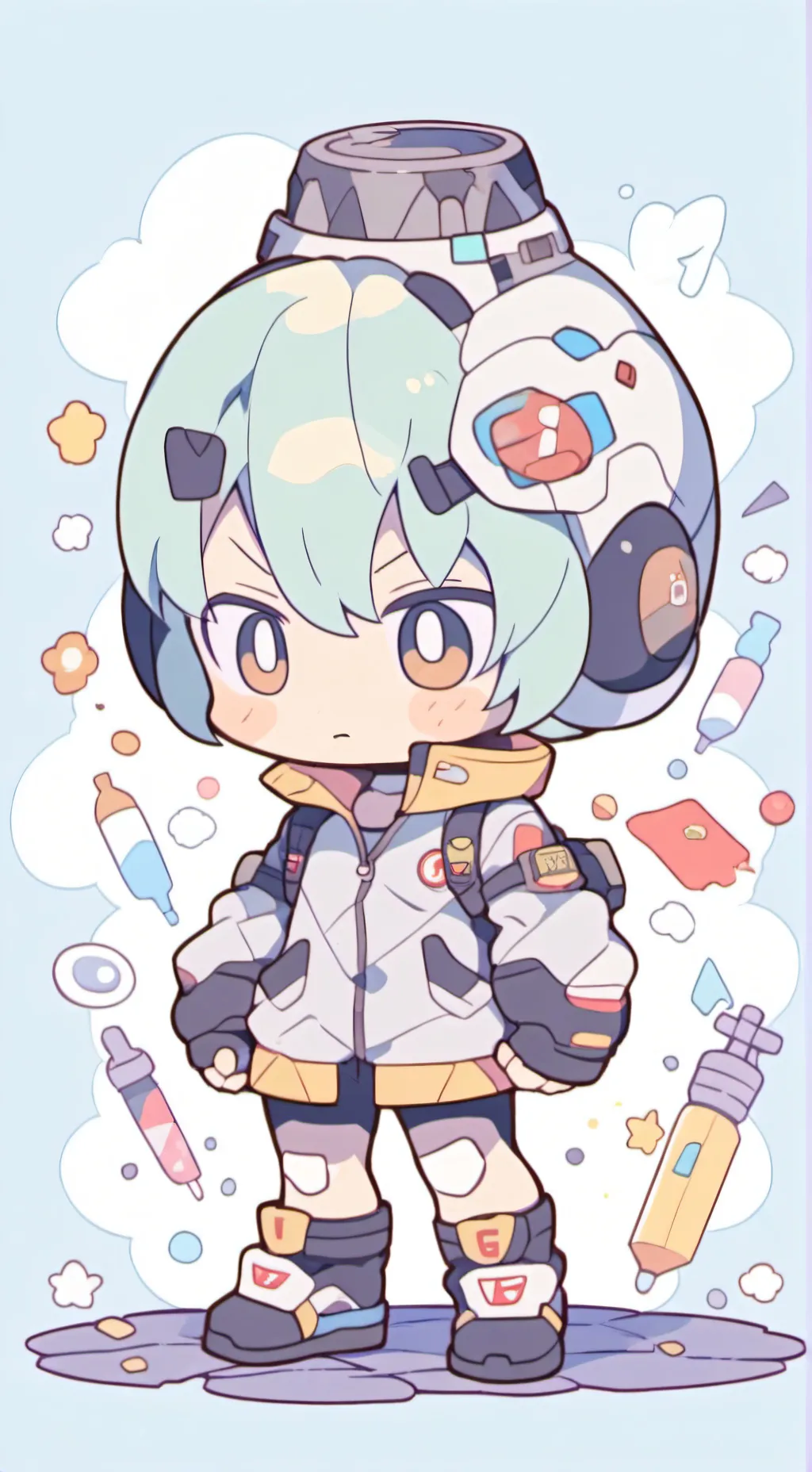 ai character: tesla(dead riles) background