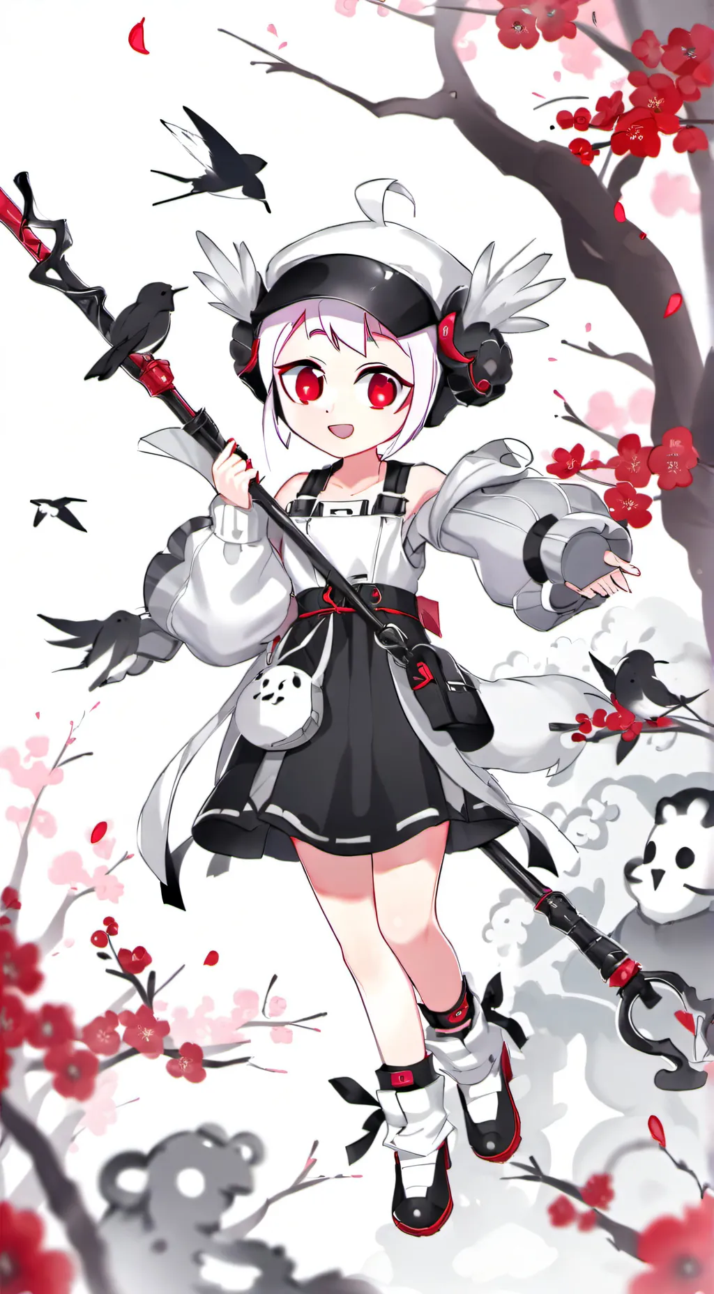 ai character: Lily y sus amigas background