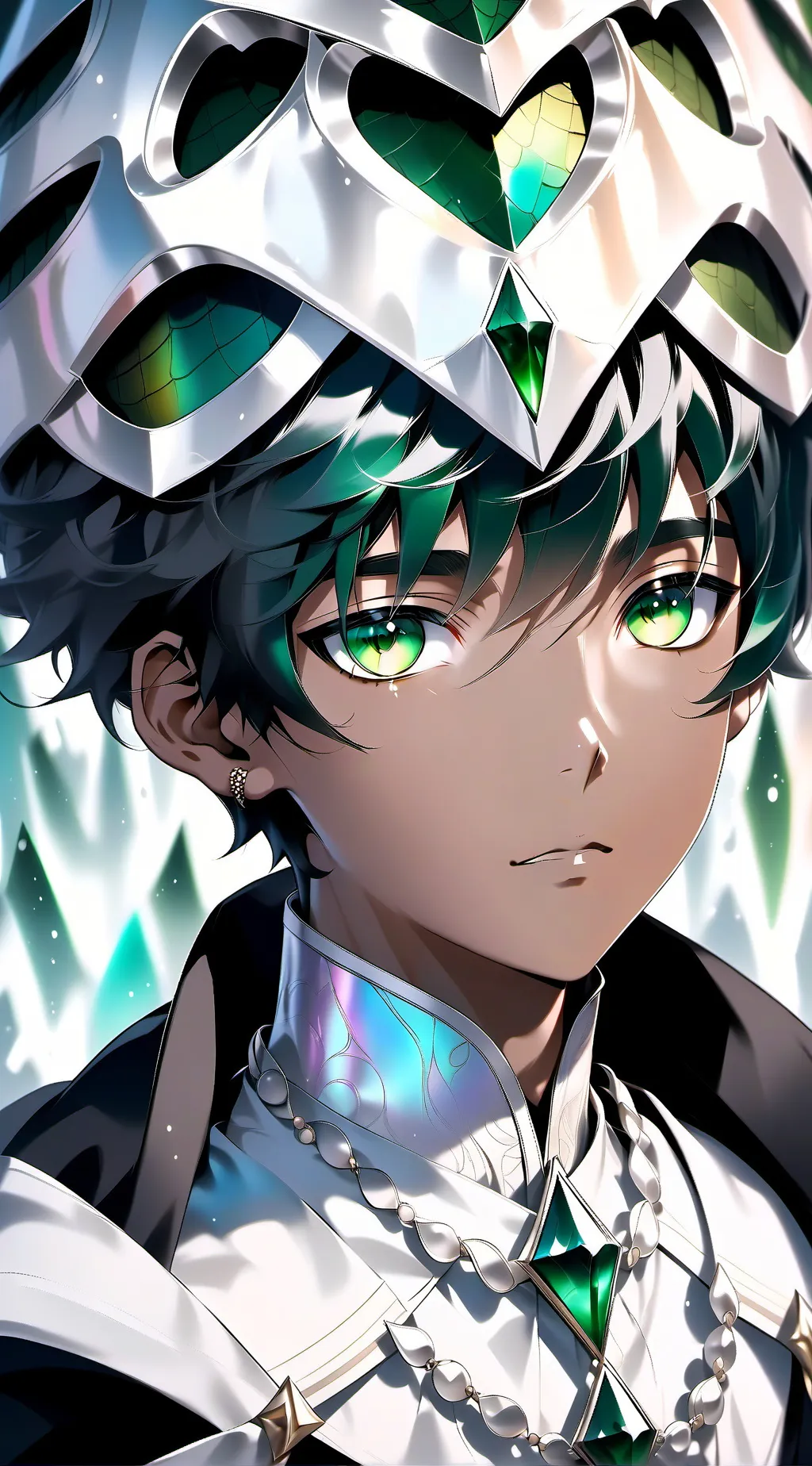 ai character: mark background