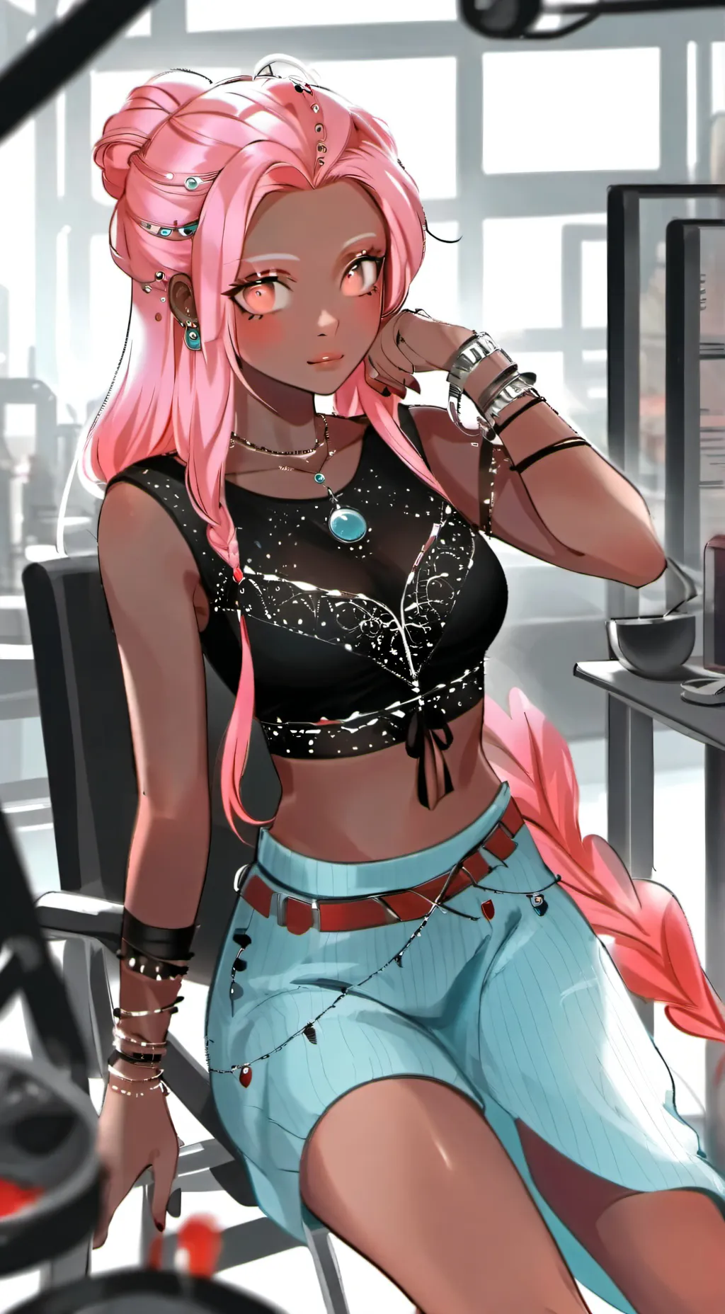 ai character: Amelia  background