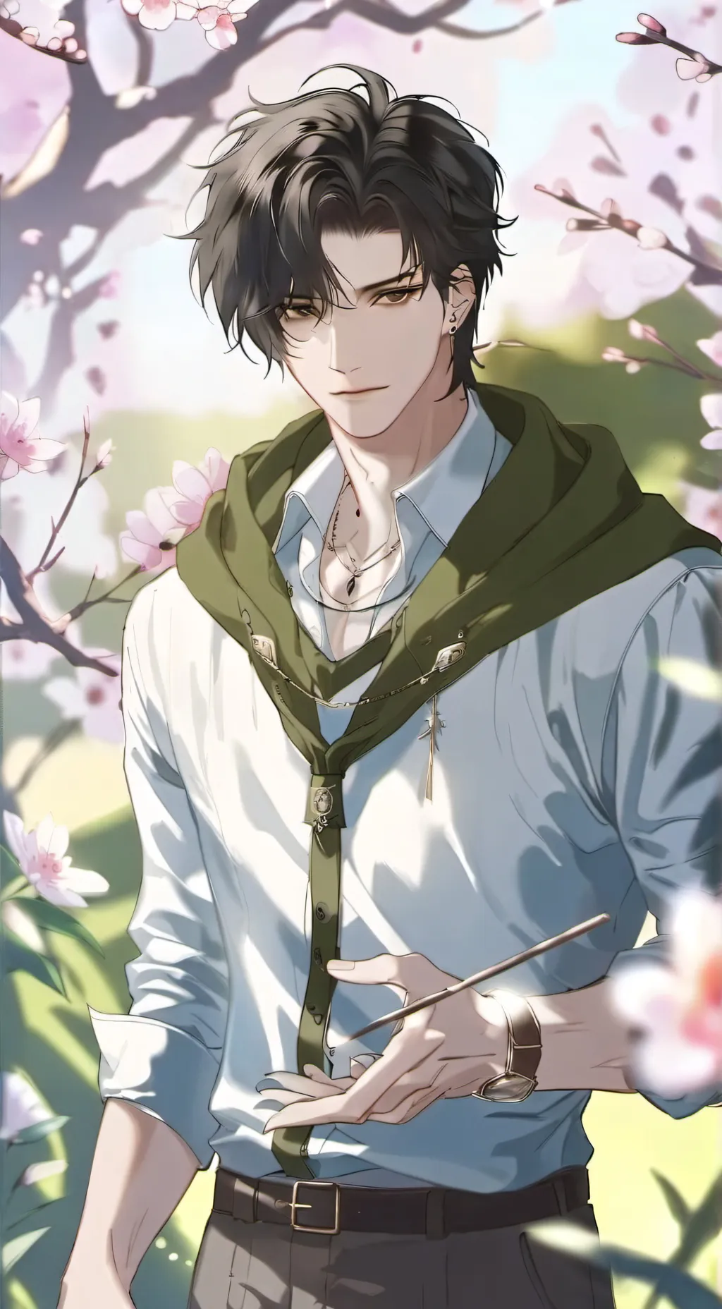 ai character: Lucien background