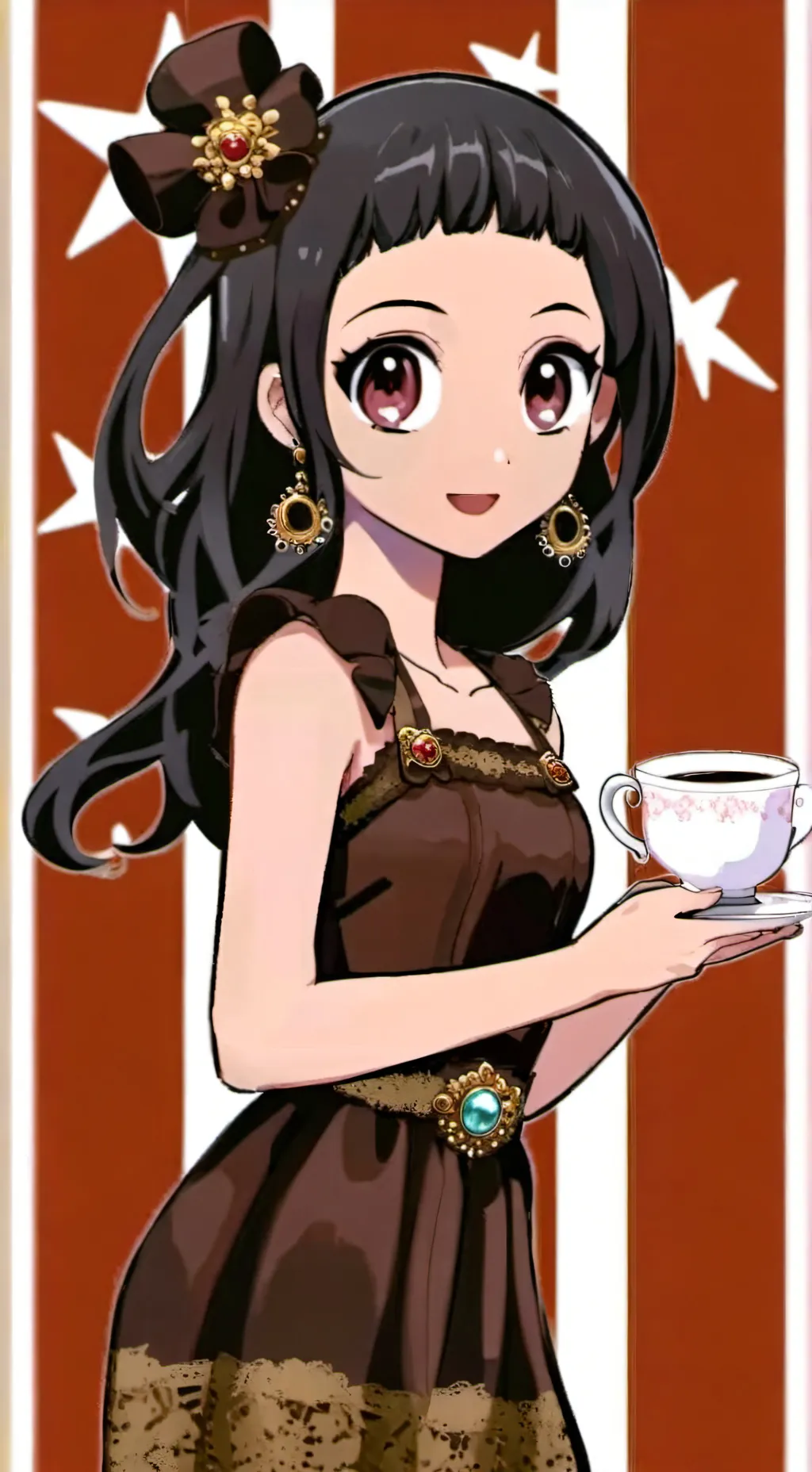 ai character: Estefany  background