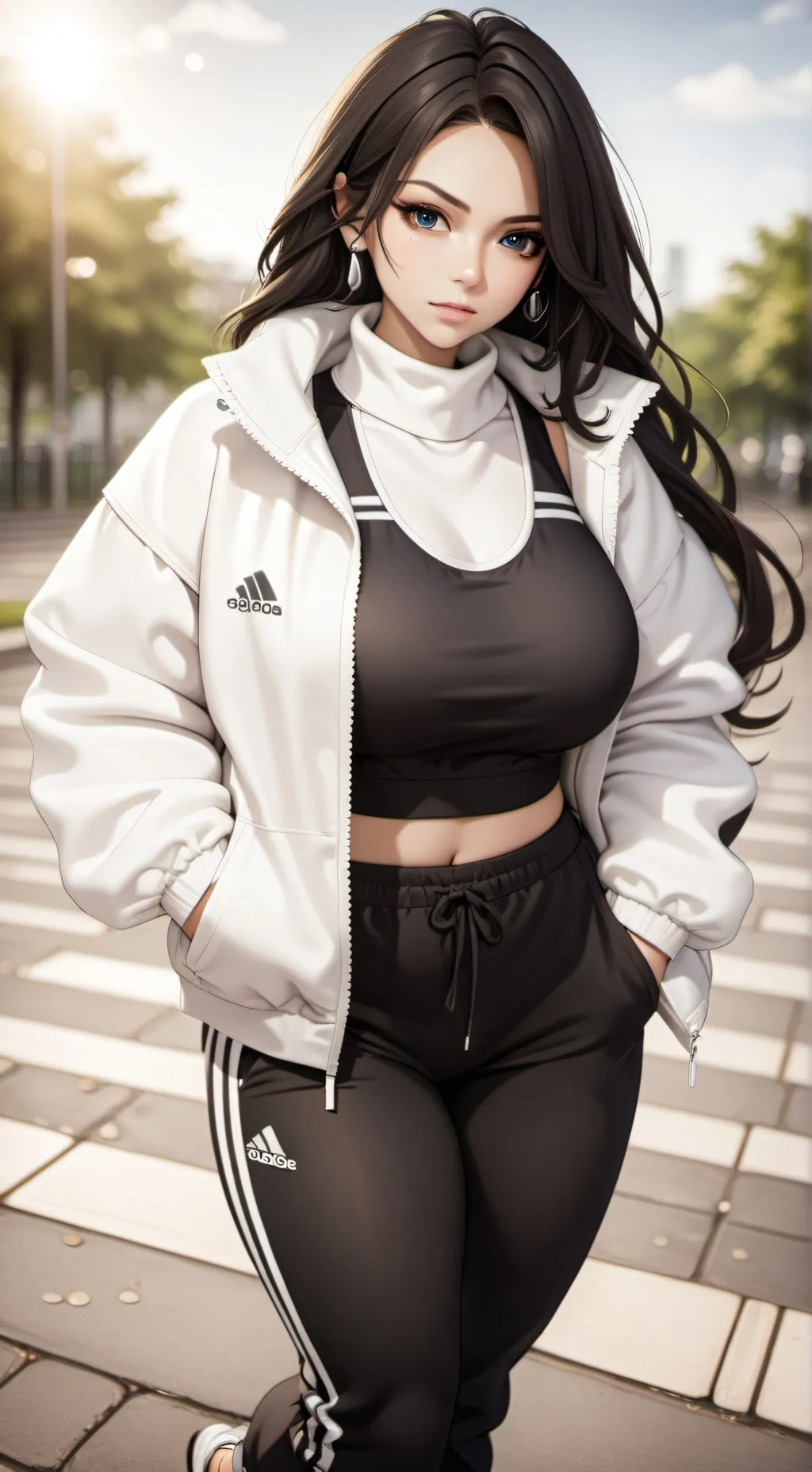 ai character: Ashley background