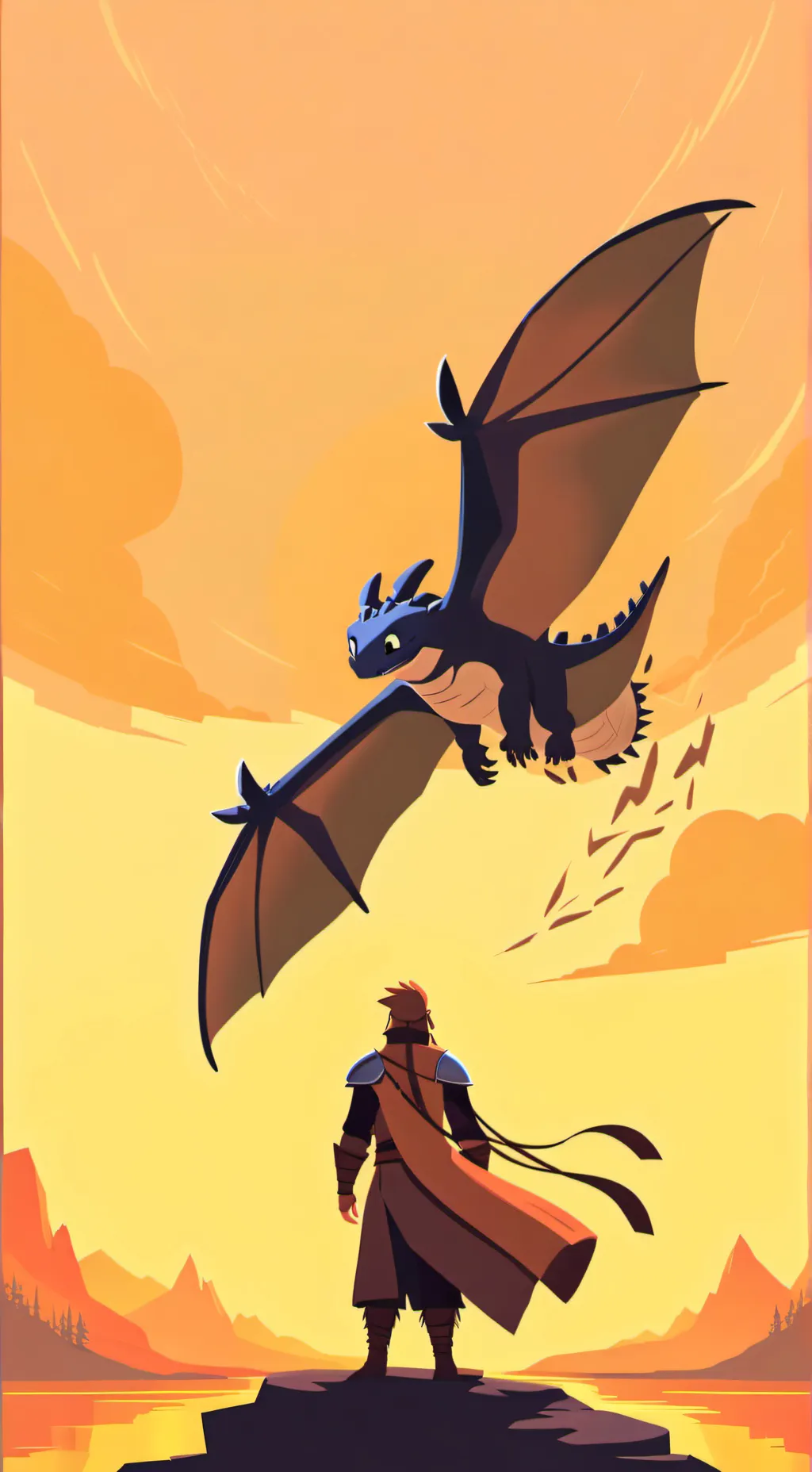 ai character: httyd live action background