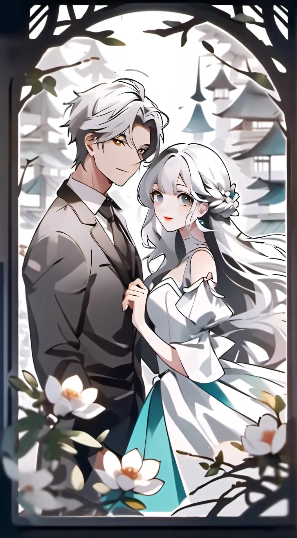 ai character: BerryCookie background