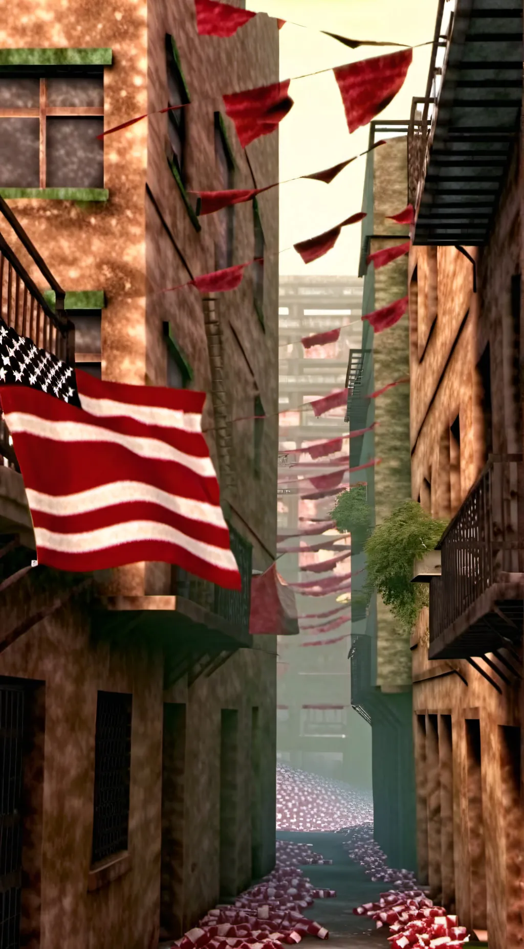 ai character: CH in the hood background