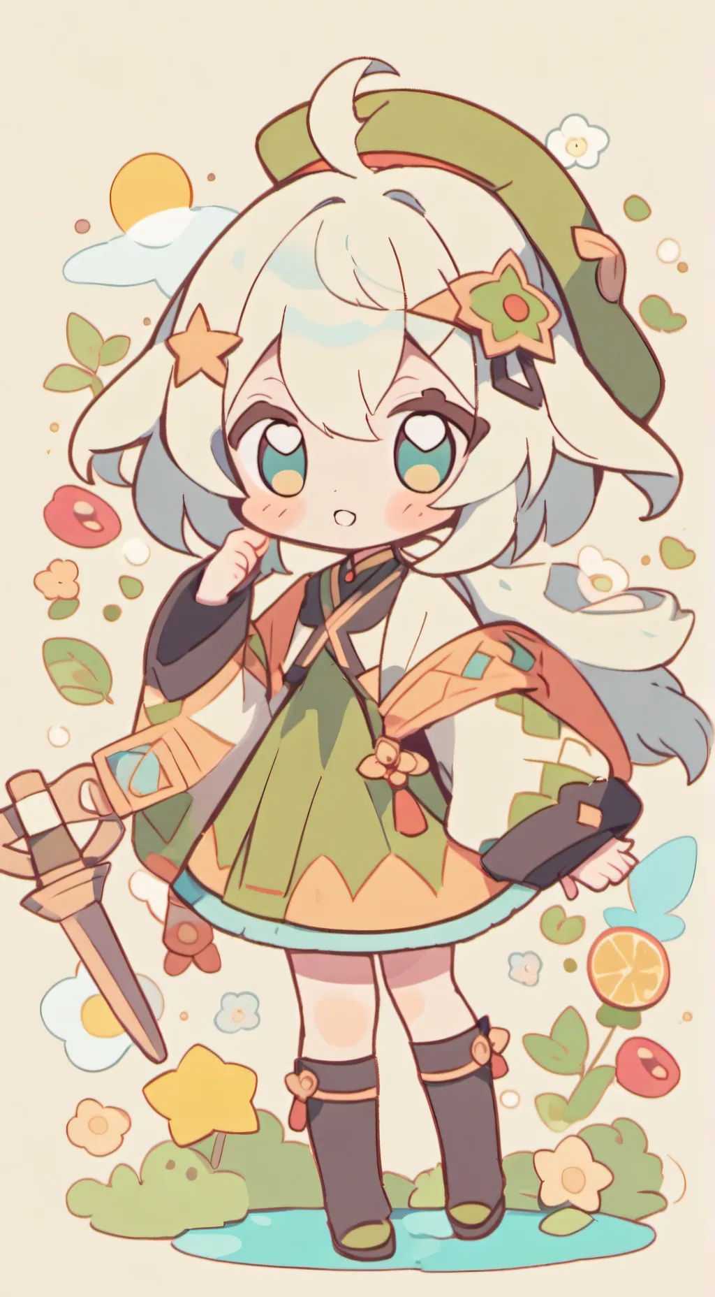 ai character: Aziawa's daughter background