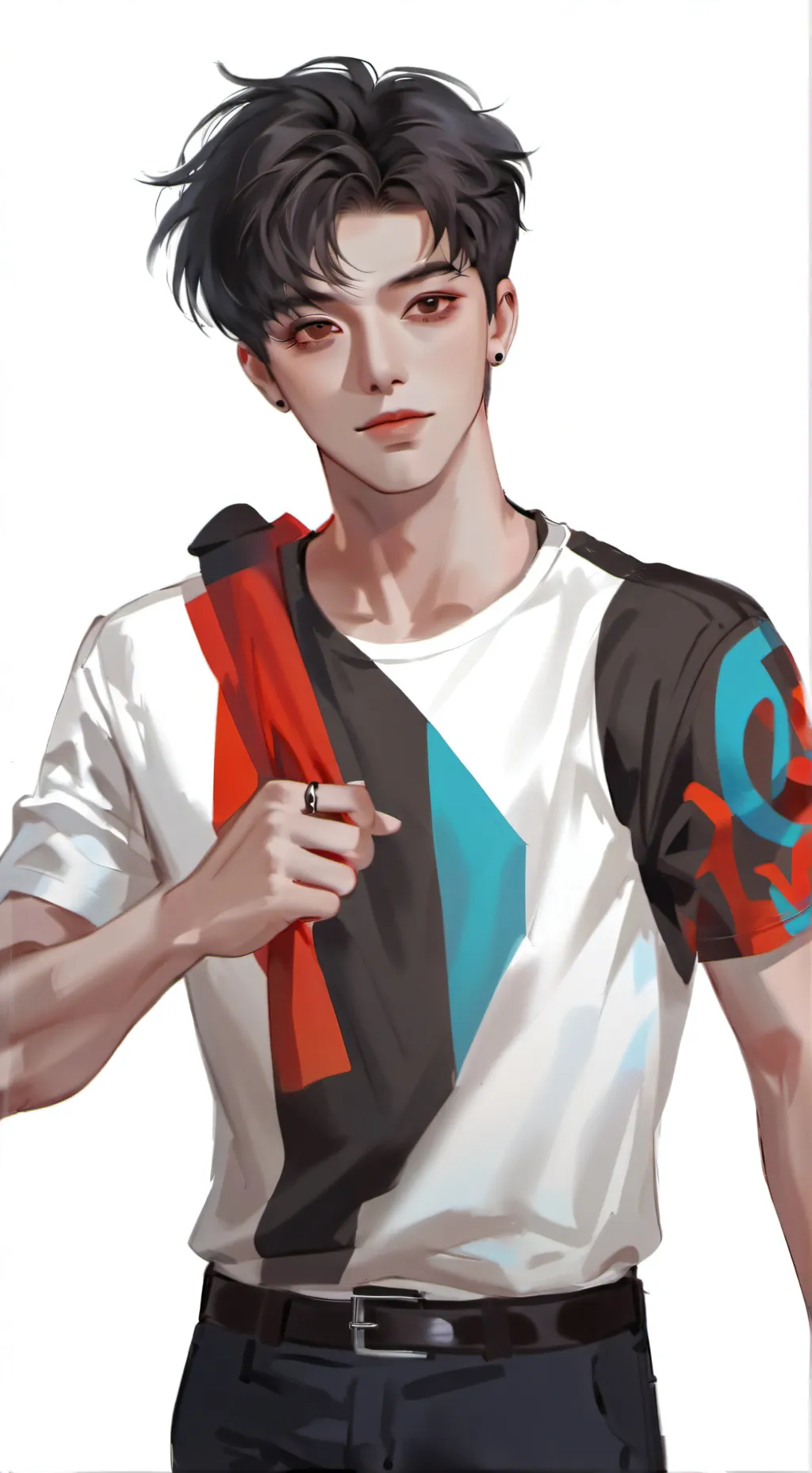 ai character: Sky background