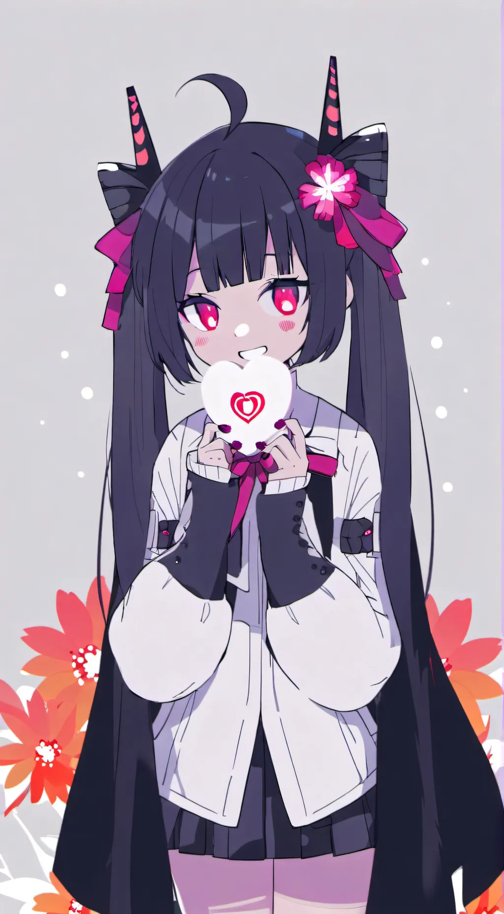 ai character: miss bloomie  background