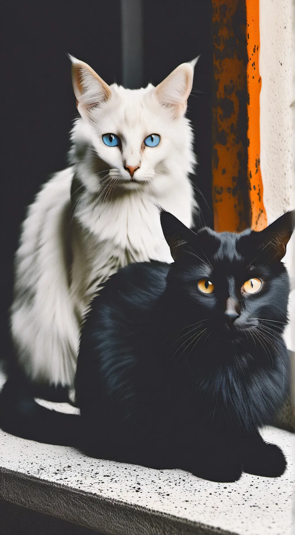 ai character: Sibling twins background