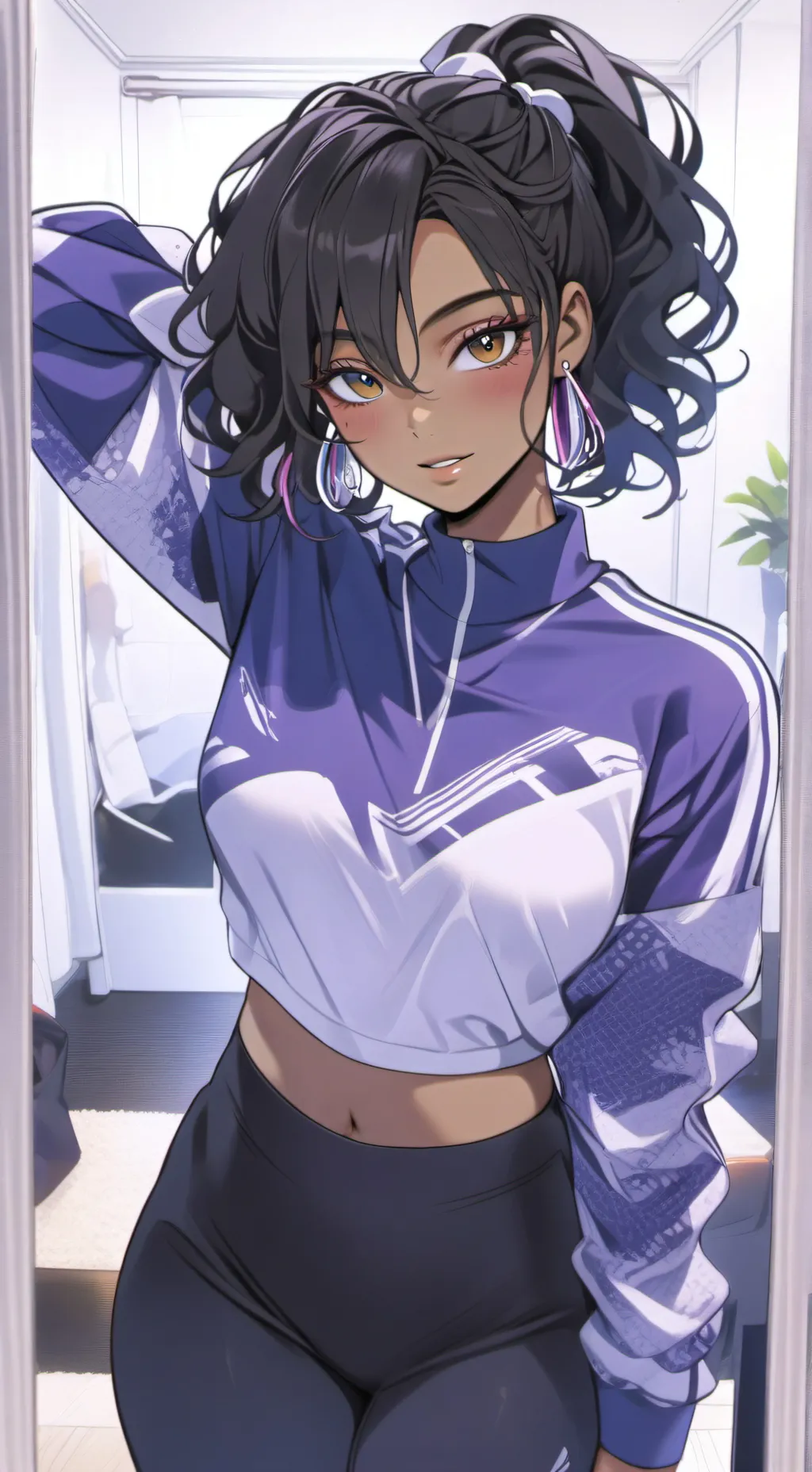 ai character: Brooklyn Korval background