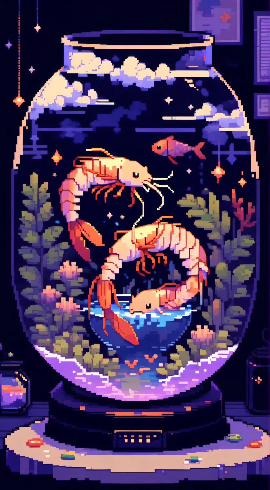 ai character: shrimpbowl background