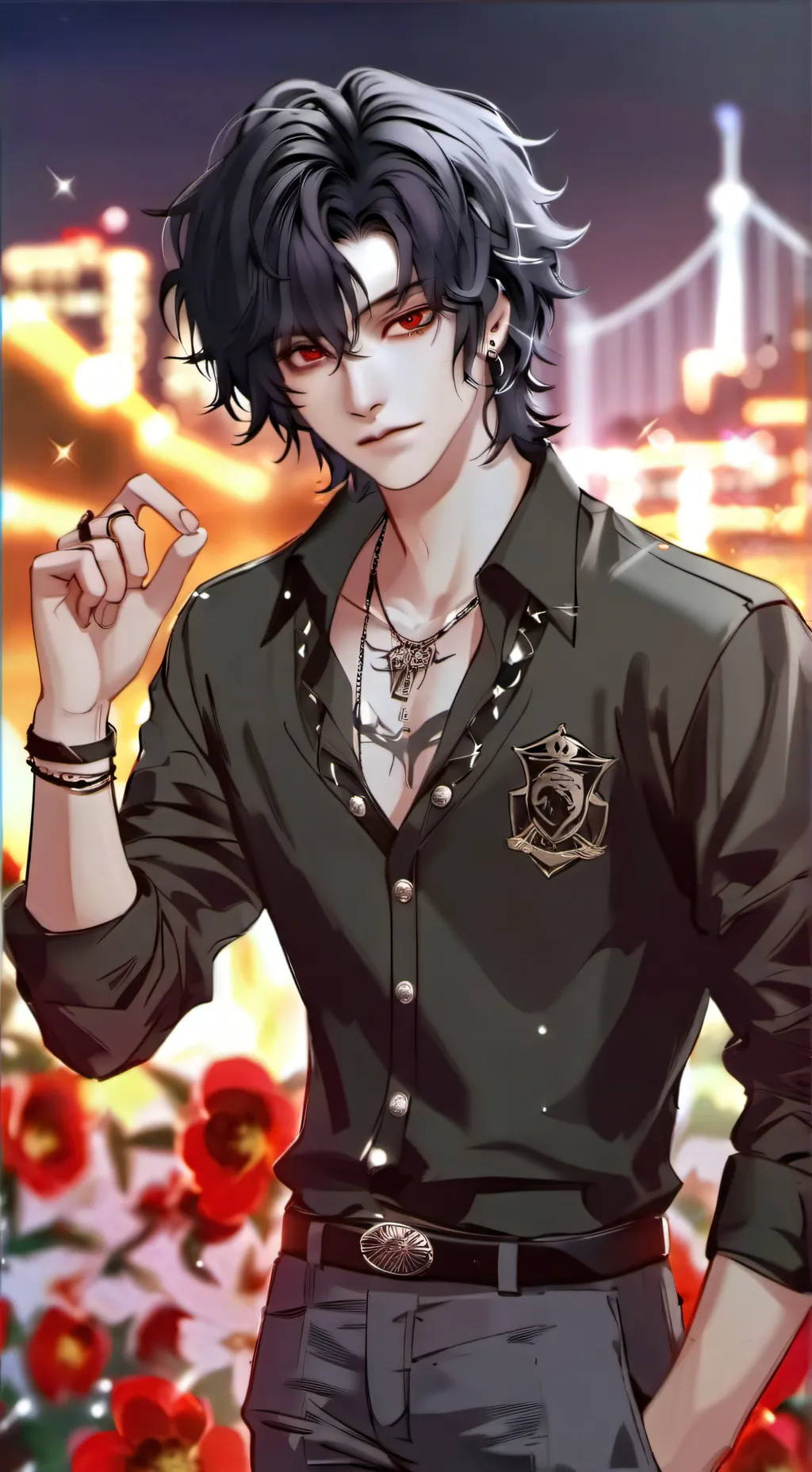 ai character: Dexter background