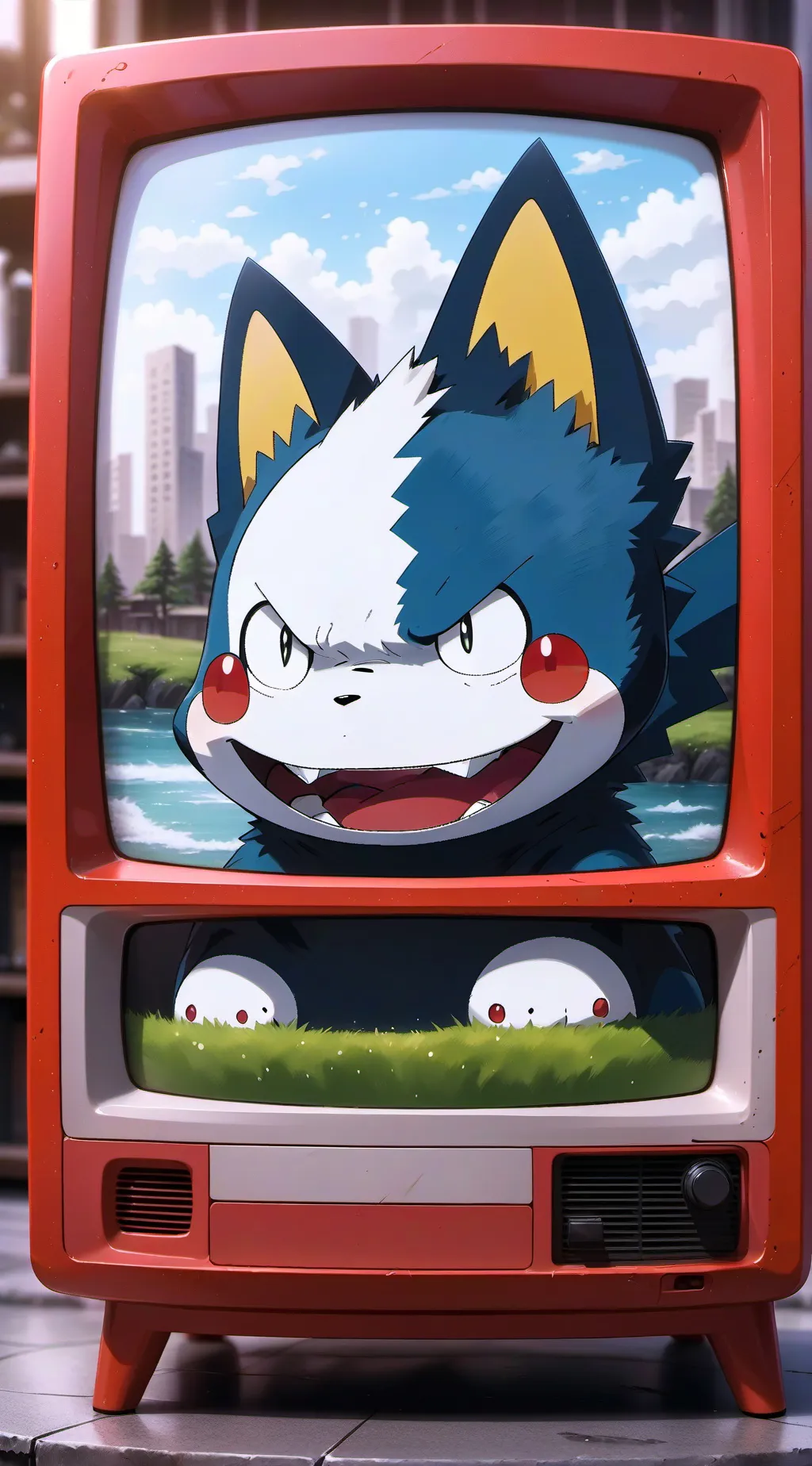 ai character: Vox  background