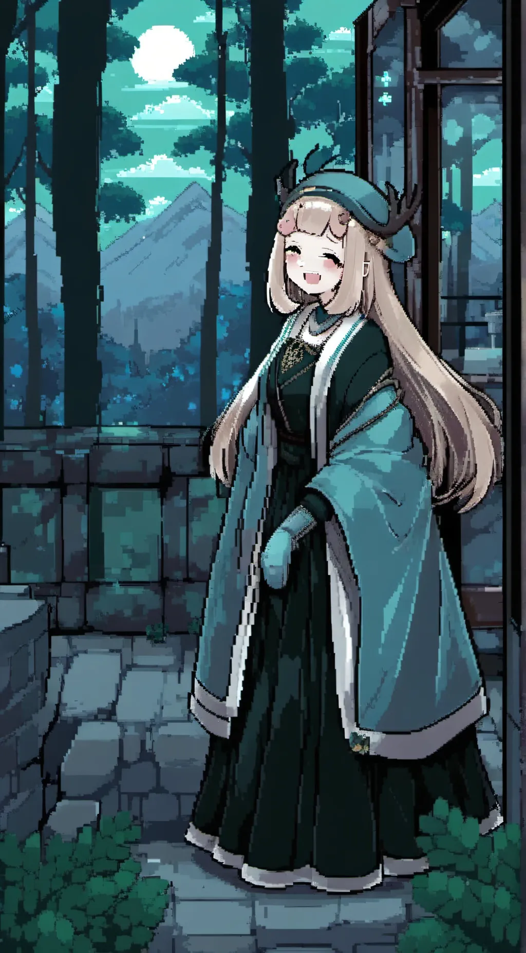 ai character: Elara background