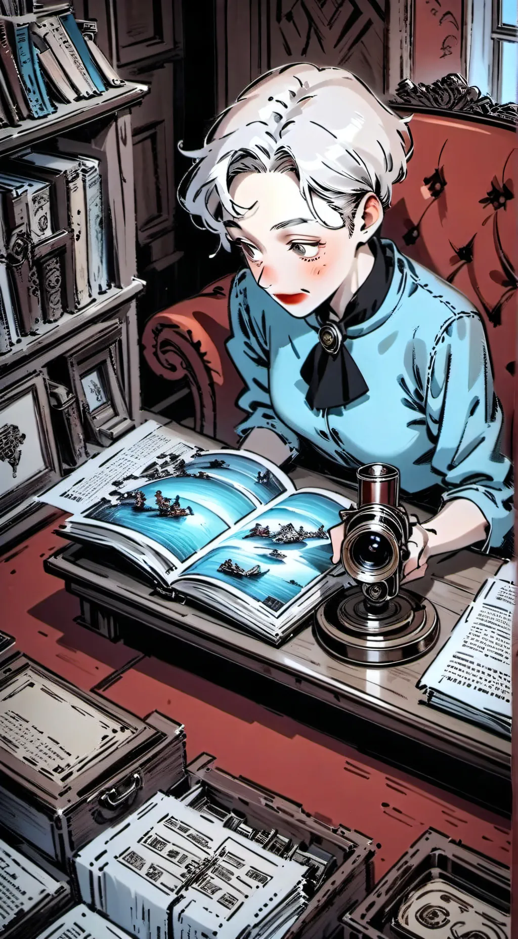 ai character: Gay or Japanese background