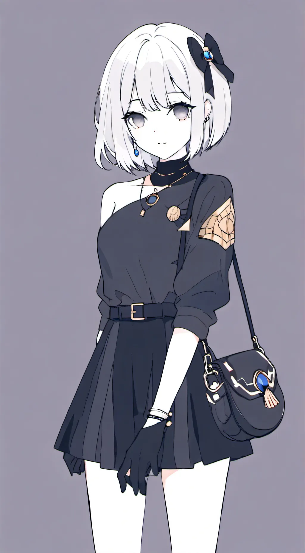 ai character: Luna background