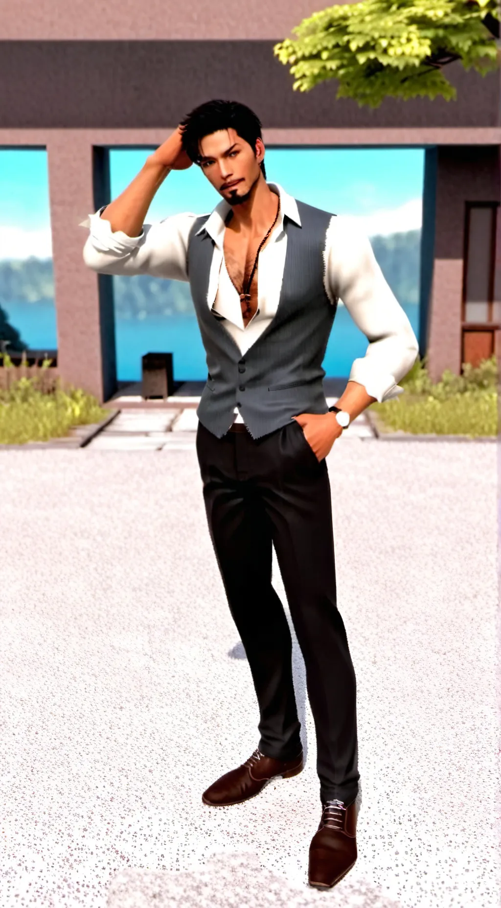 ai character: راوان  background