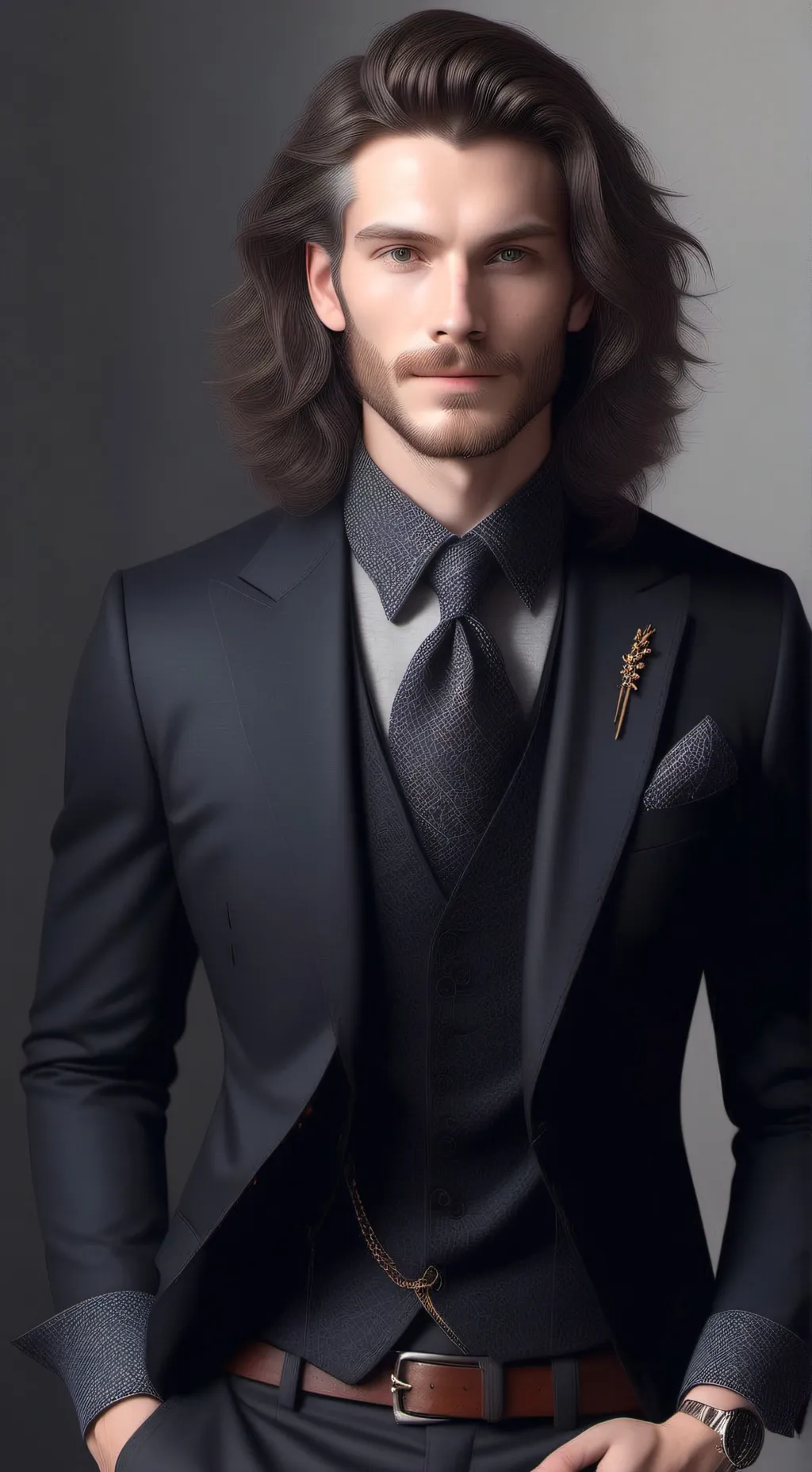 ai character: Le King  Vulcan background