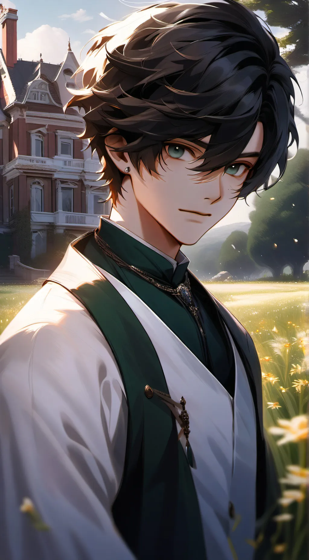 ai character: Zero background