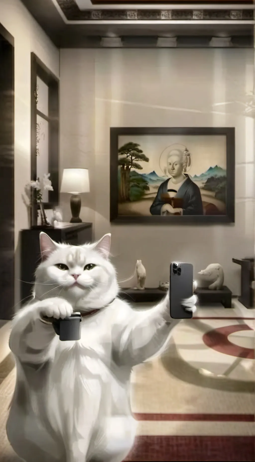 ai character: Make your own  background