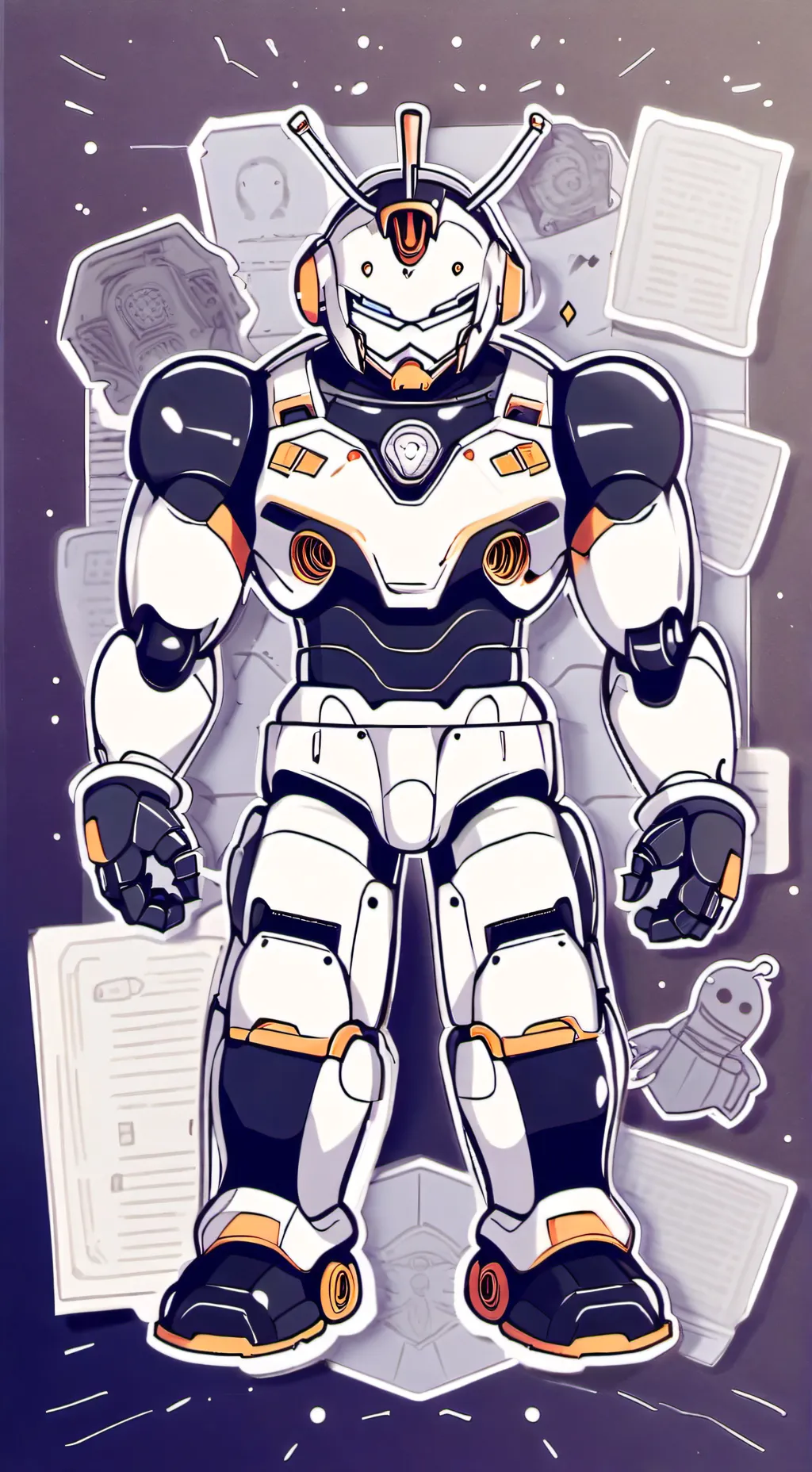 ai character: N singer au background