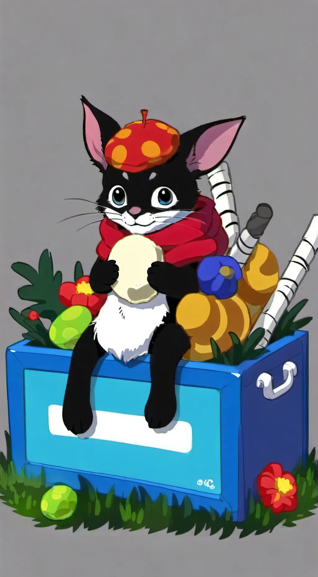 ai character: you're oc background