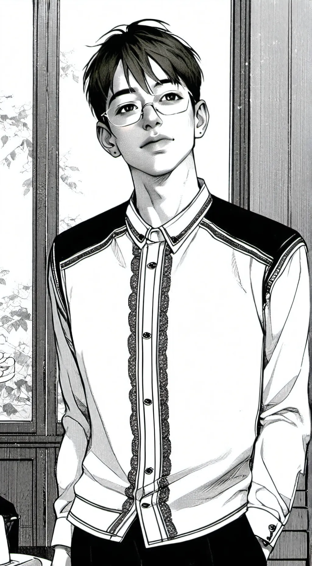 ai character: Михаил background