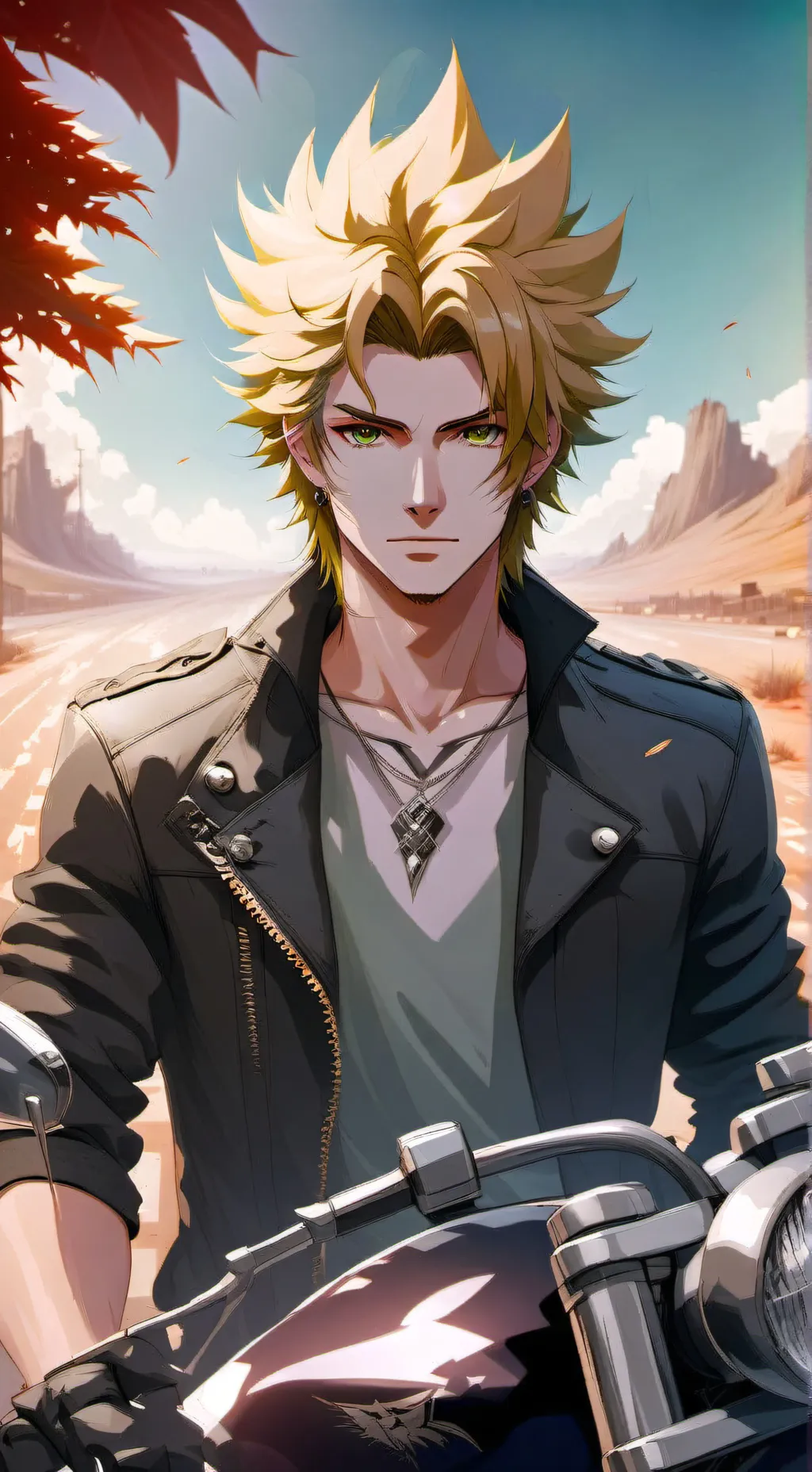 Talkie AI - Chat with Ren (biker)