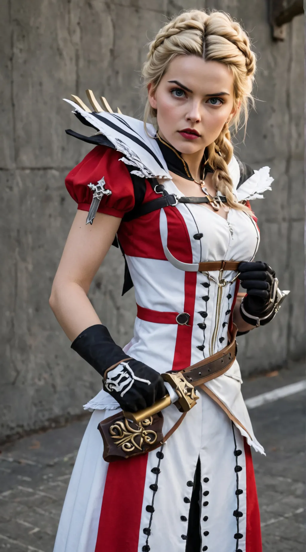 ai character: Elizabeth Bones  background