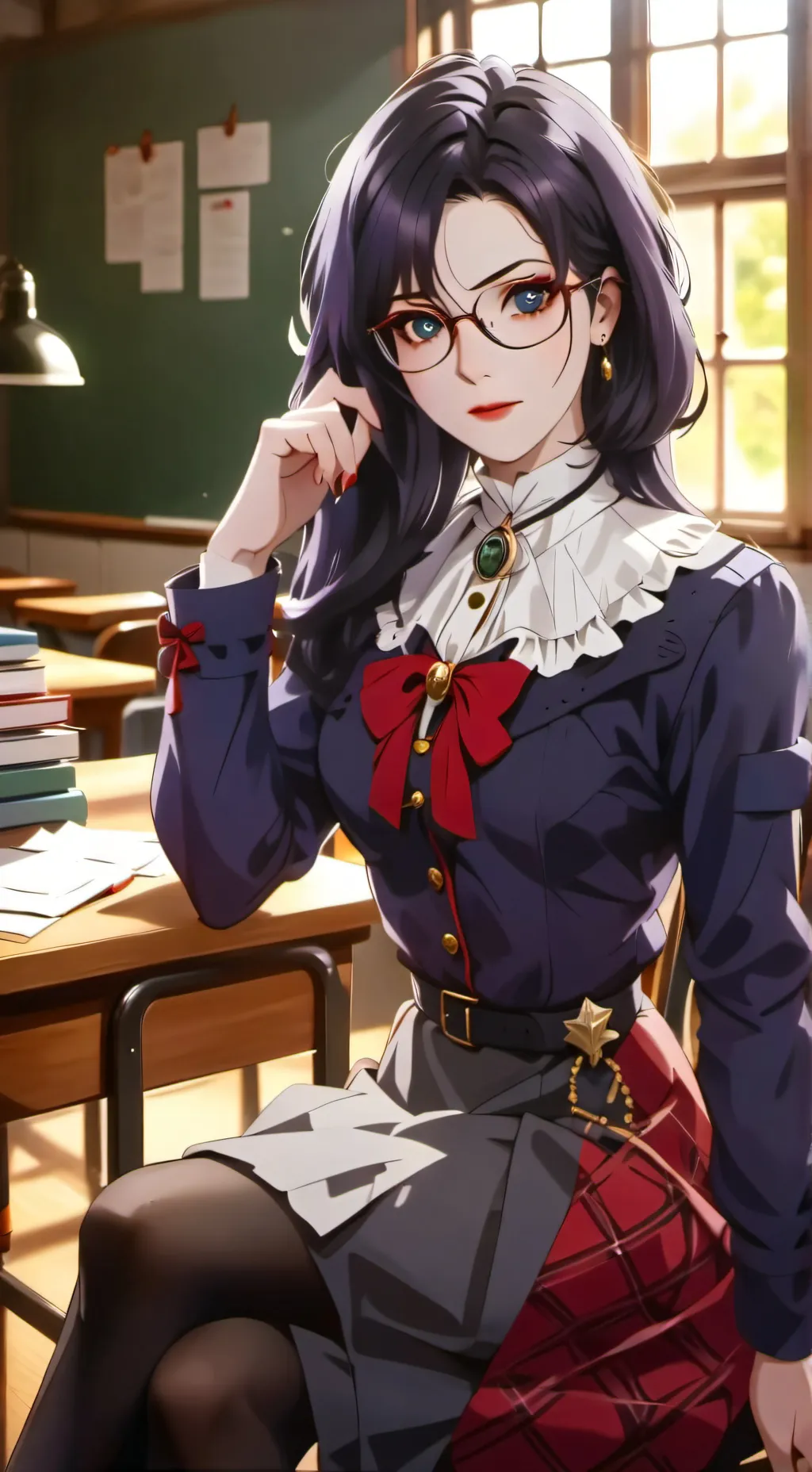 ai character: Elara Schatreich background