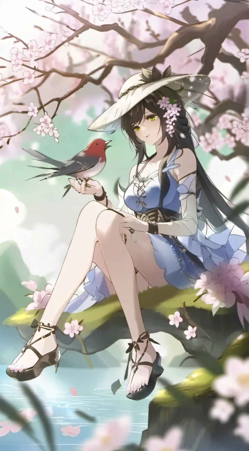 ai character: хиндо background