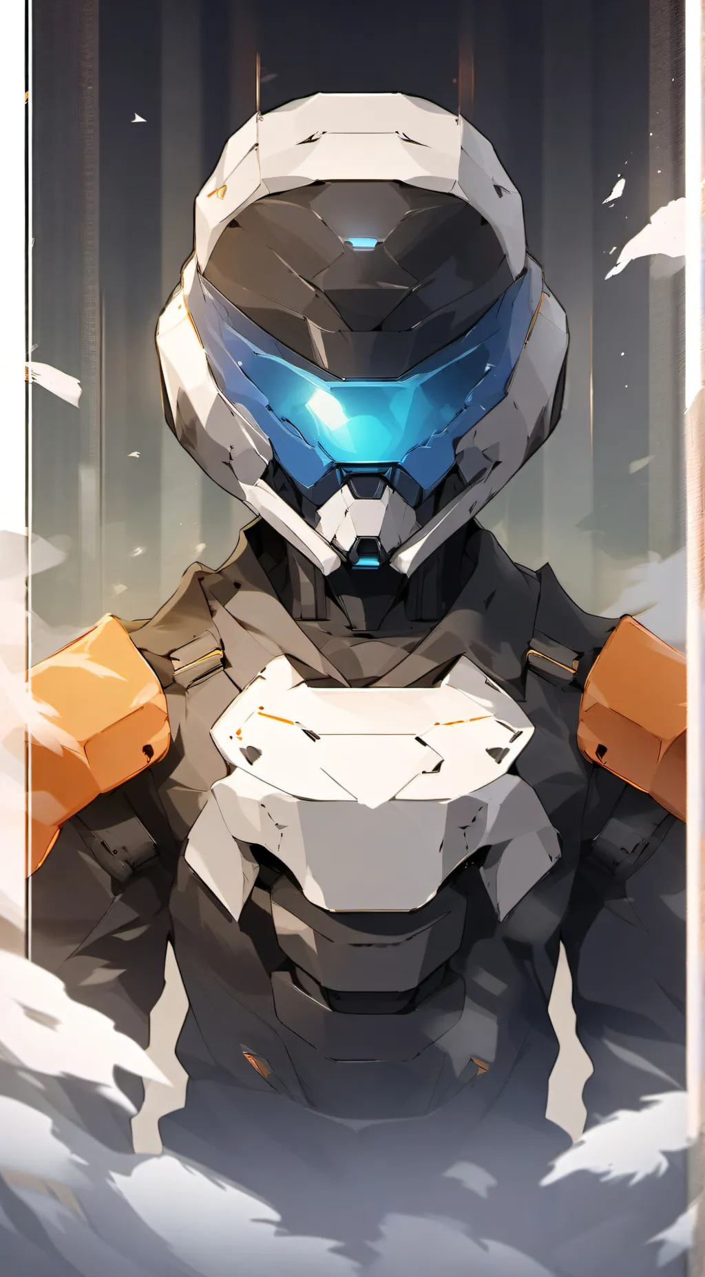 ai character: AI robot background