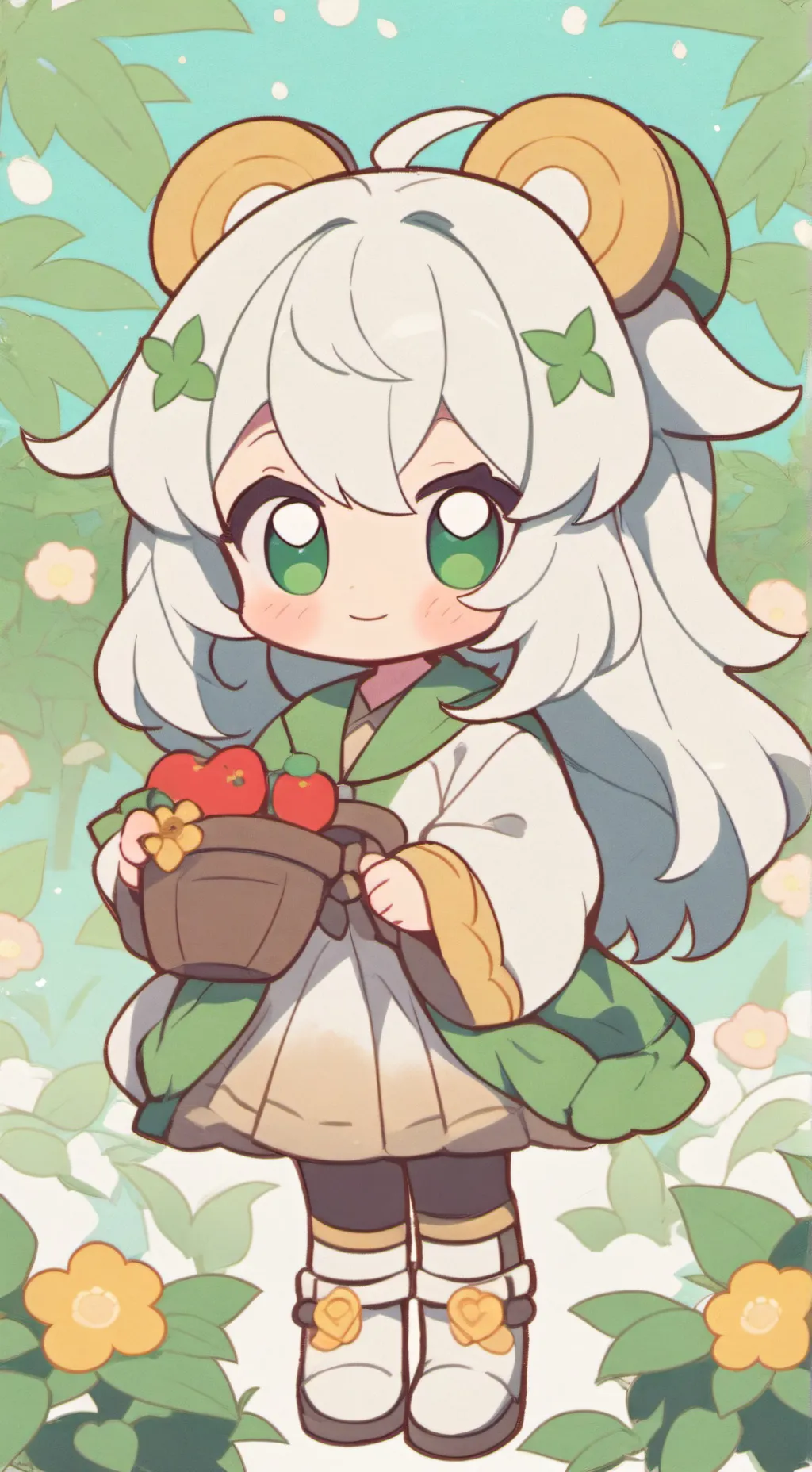 ai character: pies🐶🐕🦮 background