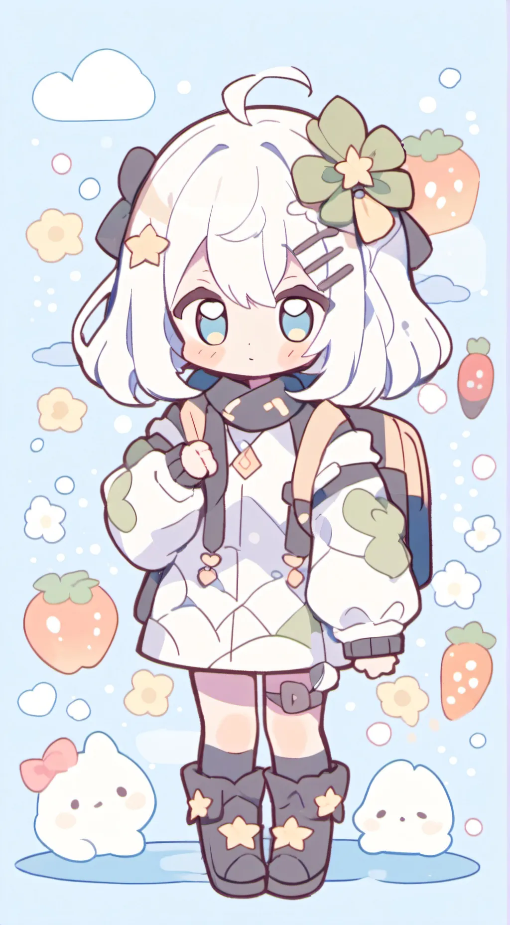 ai character: tu bebe de 5 meses background